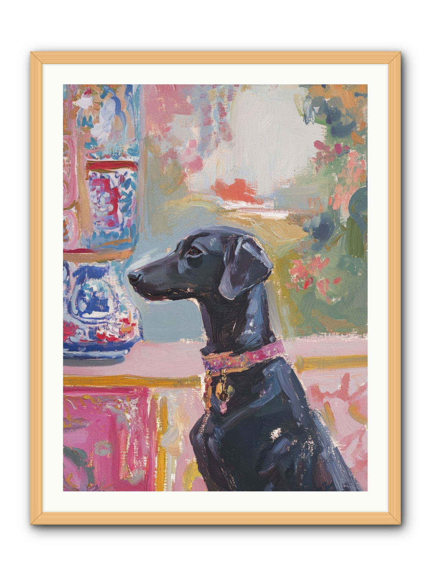 Lavender Bay -- Framed Print - Natural 30x40