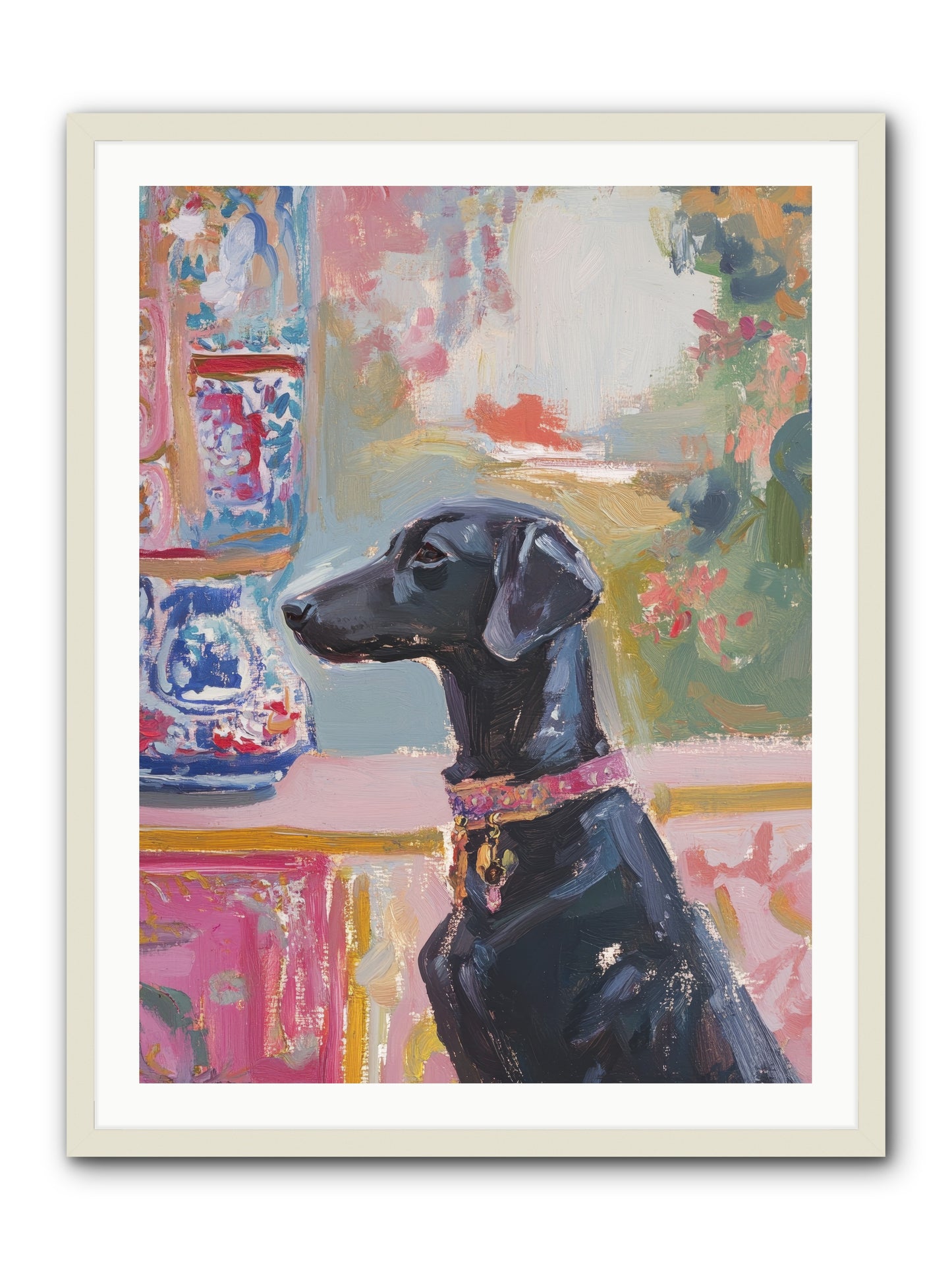 Lavender Bay -- Framed Print - White 30x40
