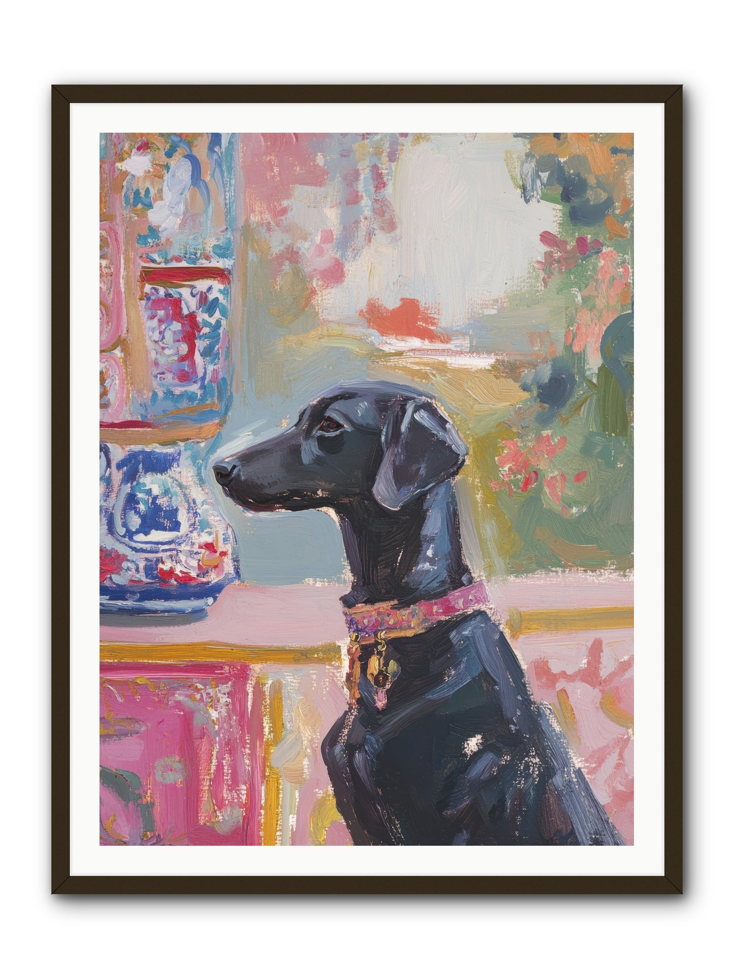 Lavender Bay -- Framed Print - Black 36x48