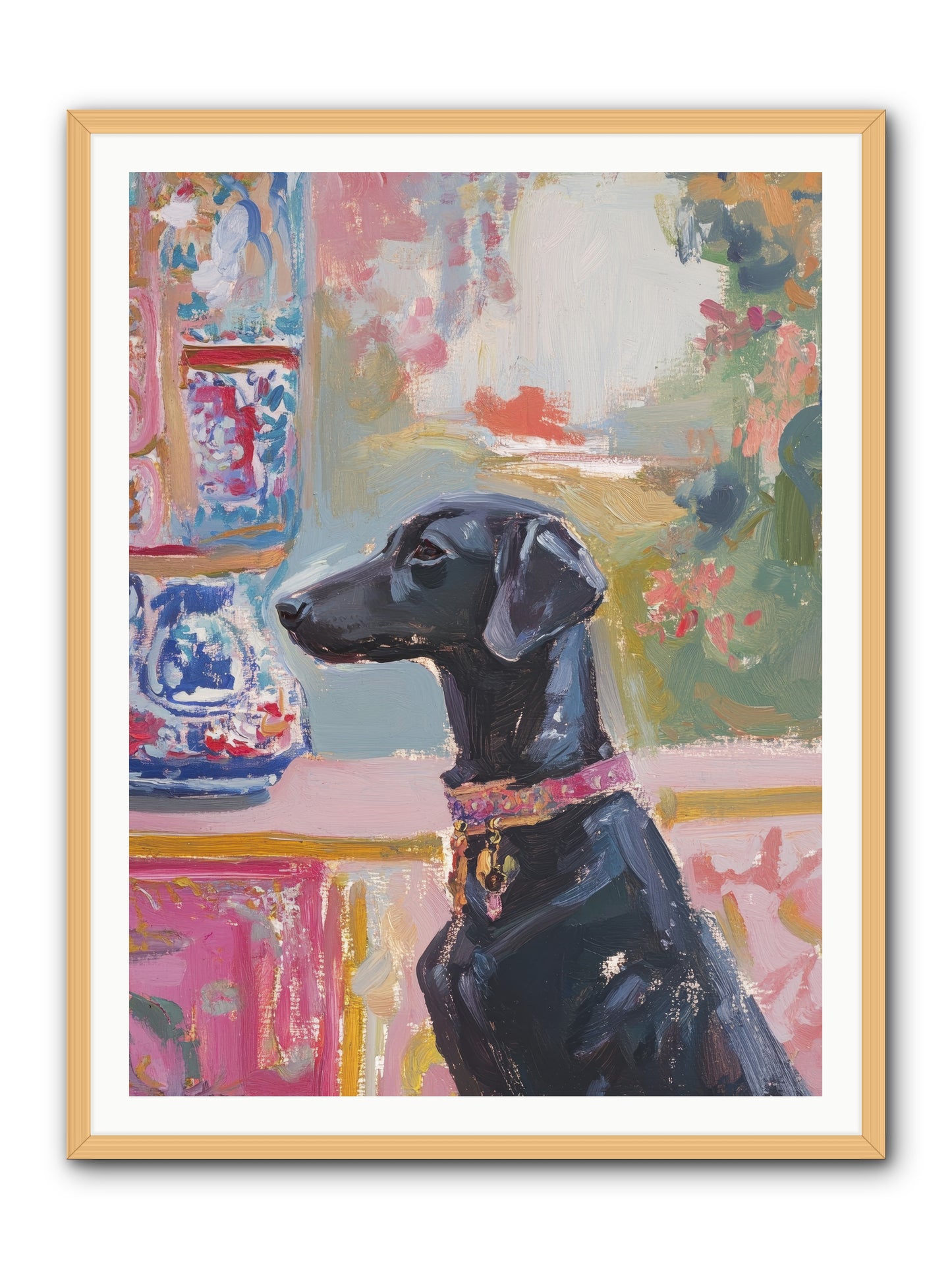 Lavender Bay -- Framed Print - Natural 36x48