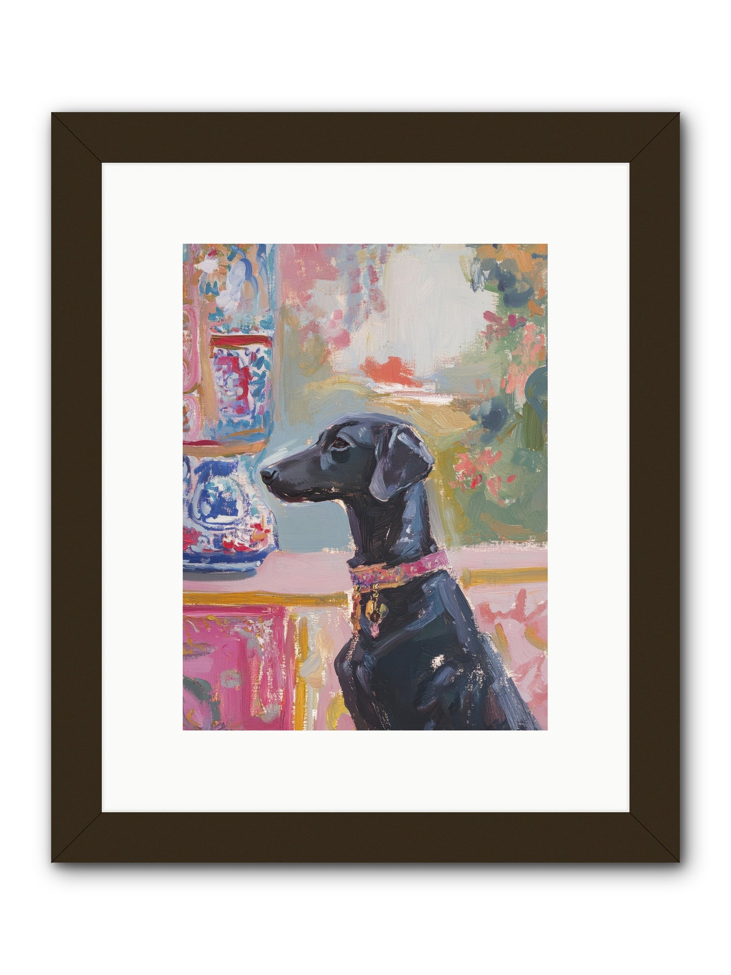 Lavender Bay -- Framed Print - Black 9x12