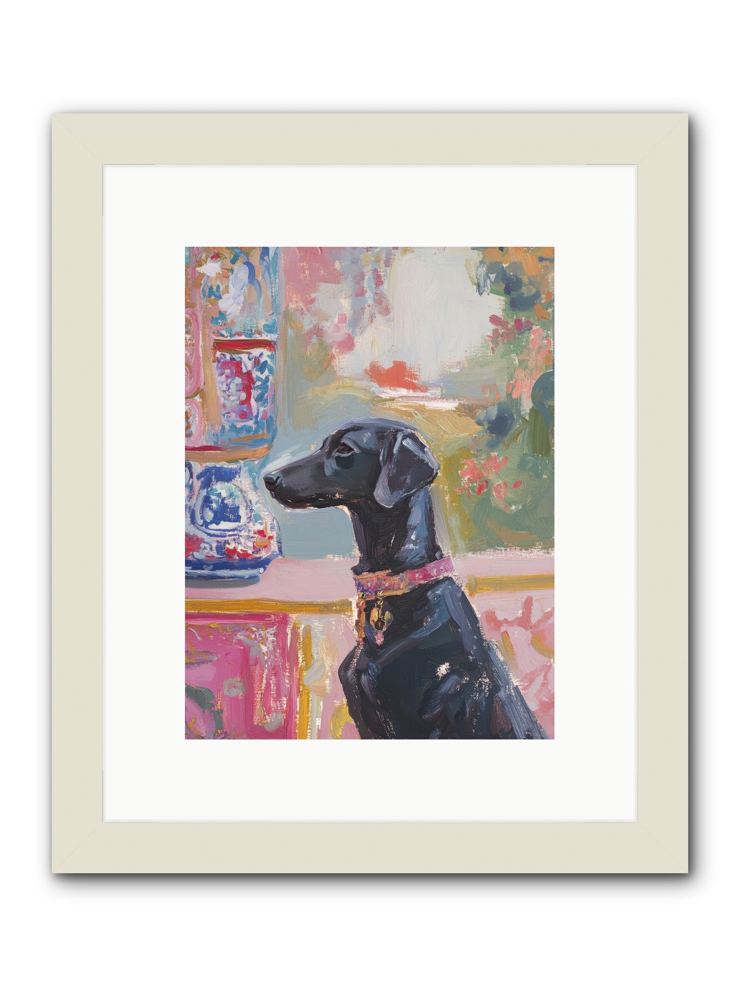 Lavender Bay -- Framed Print - White 9x12