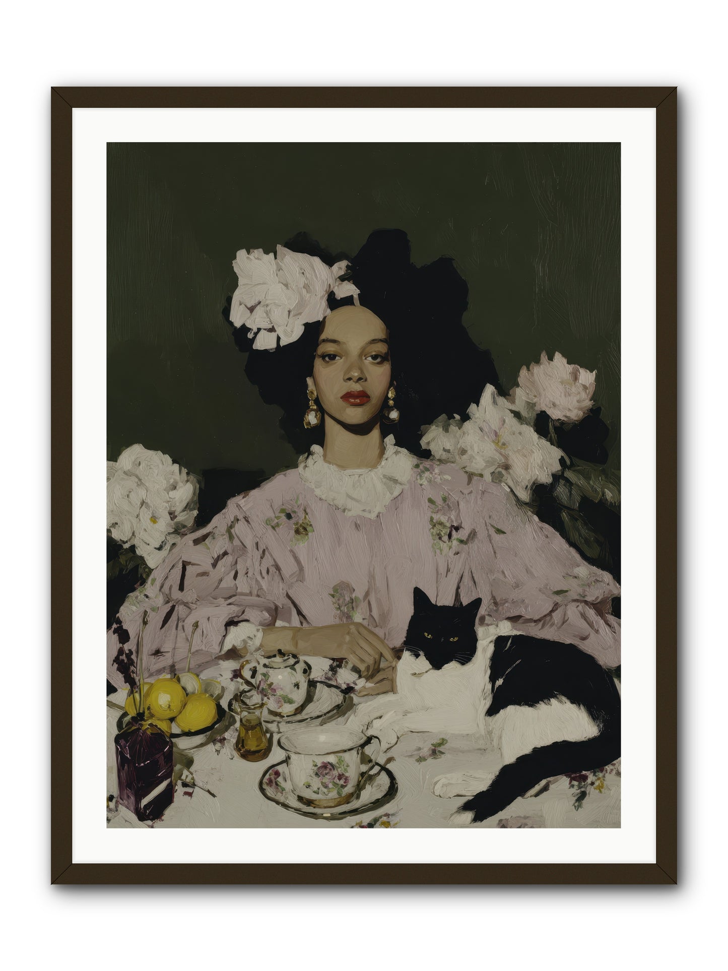 Lavender Guild Secrets -- Framed Print - Black 30x40
