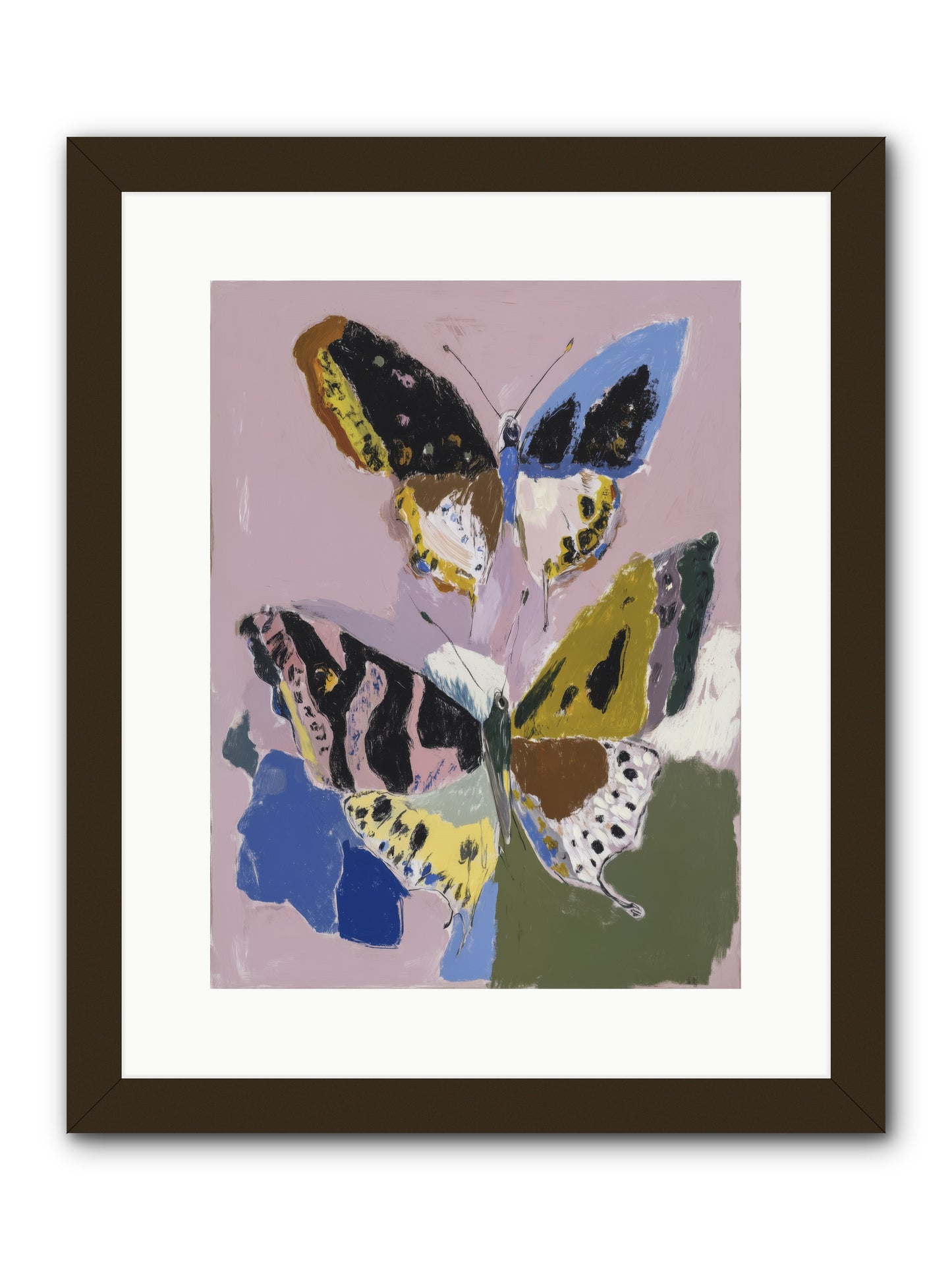 Lavender Passage -- Framed Print - Black 12x16