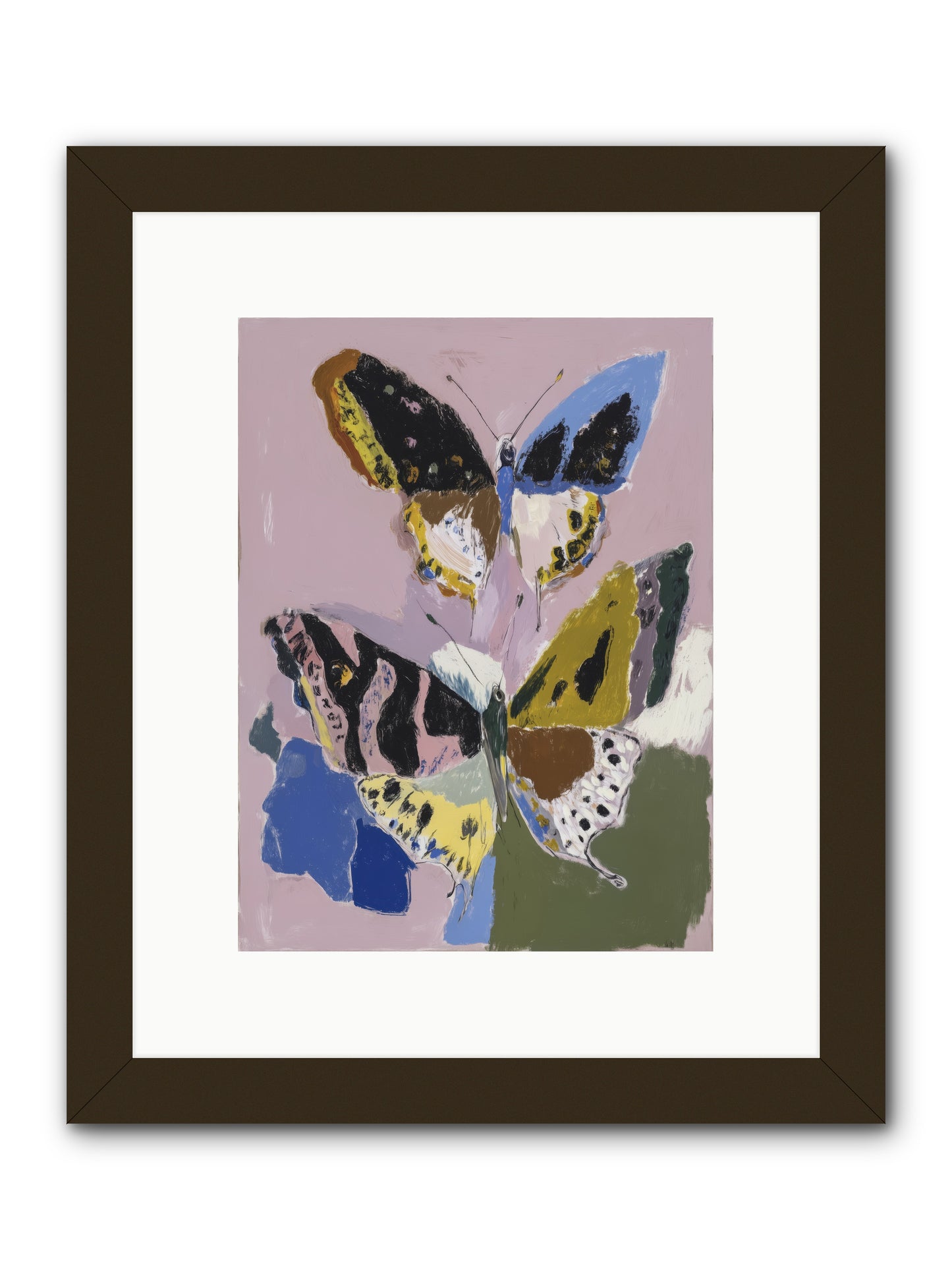 Lavender Passage -- Framed Print - Black 9x12