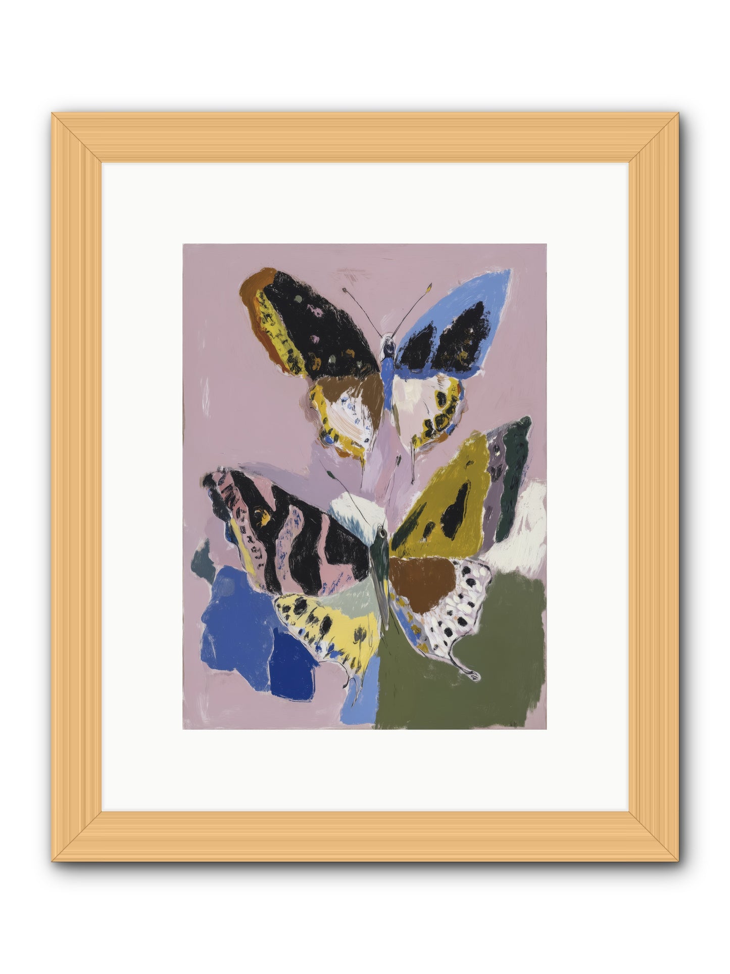Lavender Passage -- Framed Print - Natural 9x12