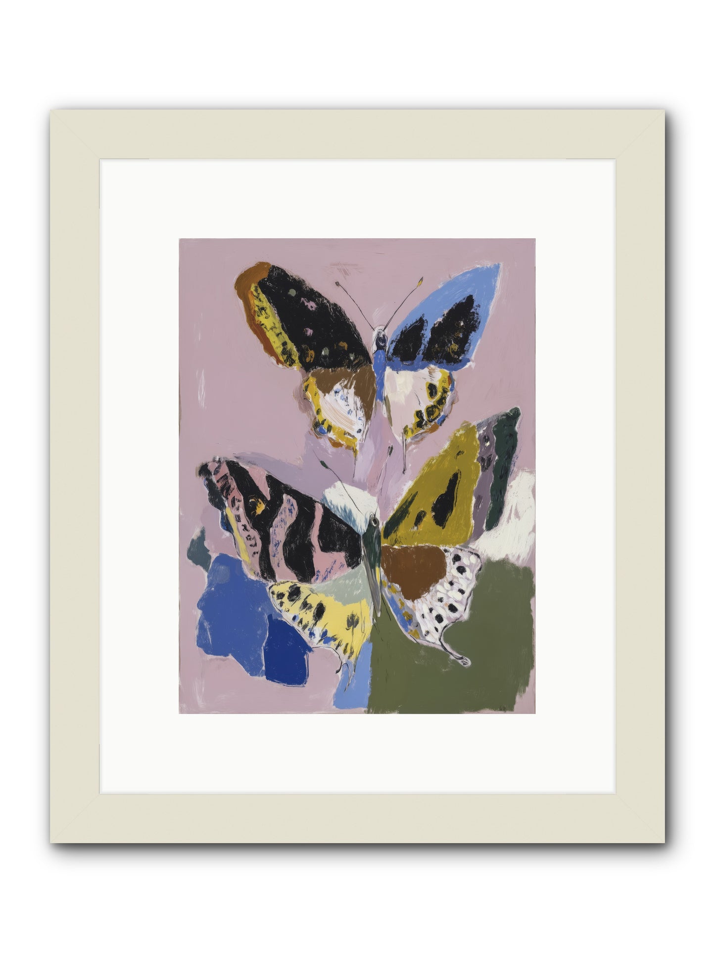 Lavender Passage -- Framed Print - White 9x12