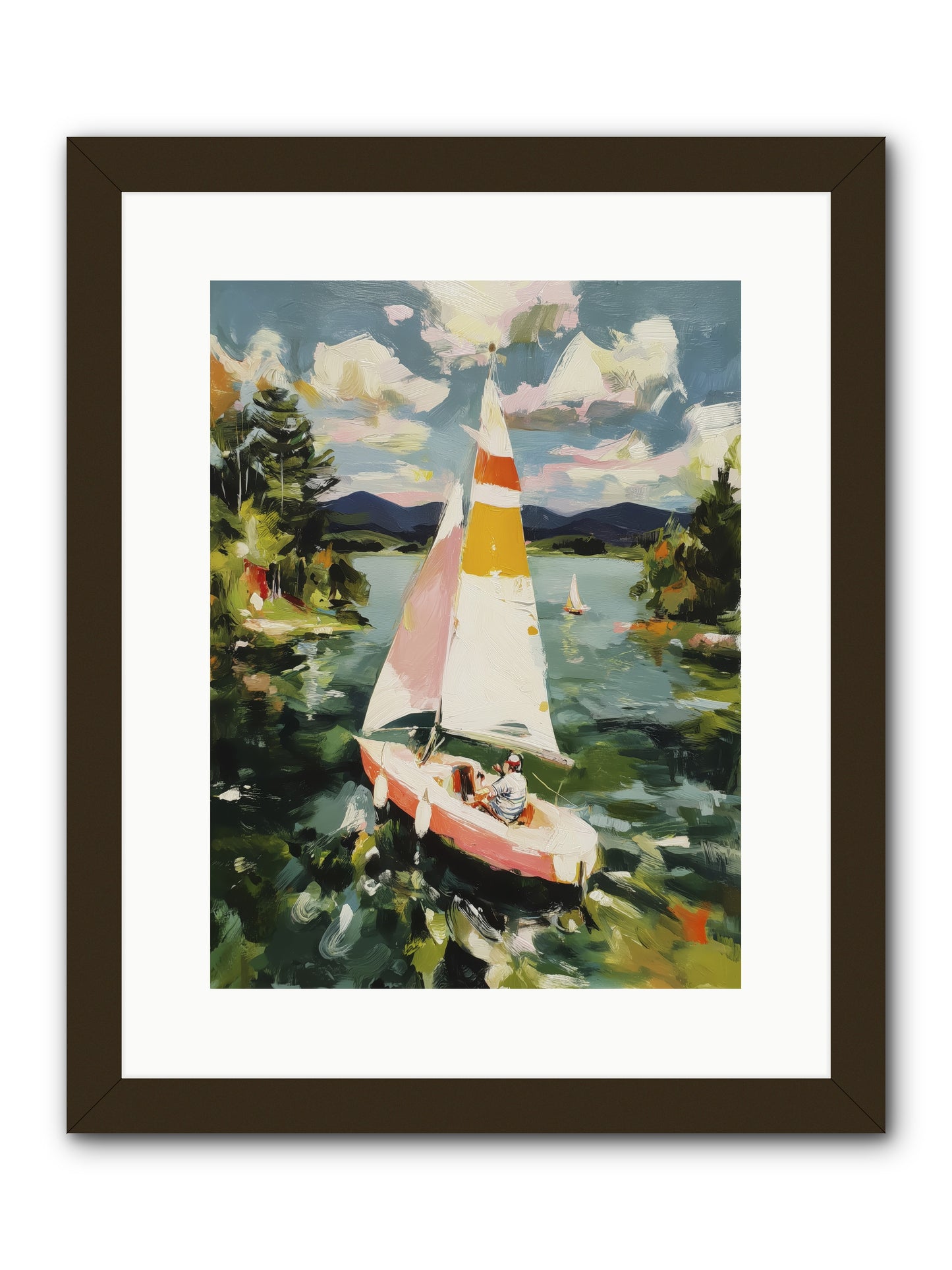 Lazy Day Visions -- Framed Print - Black 12x16