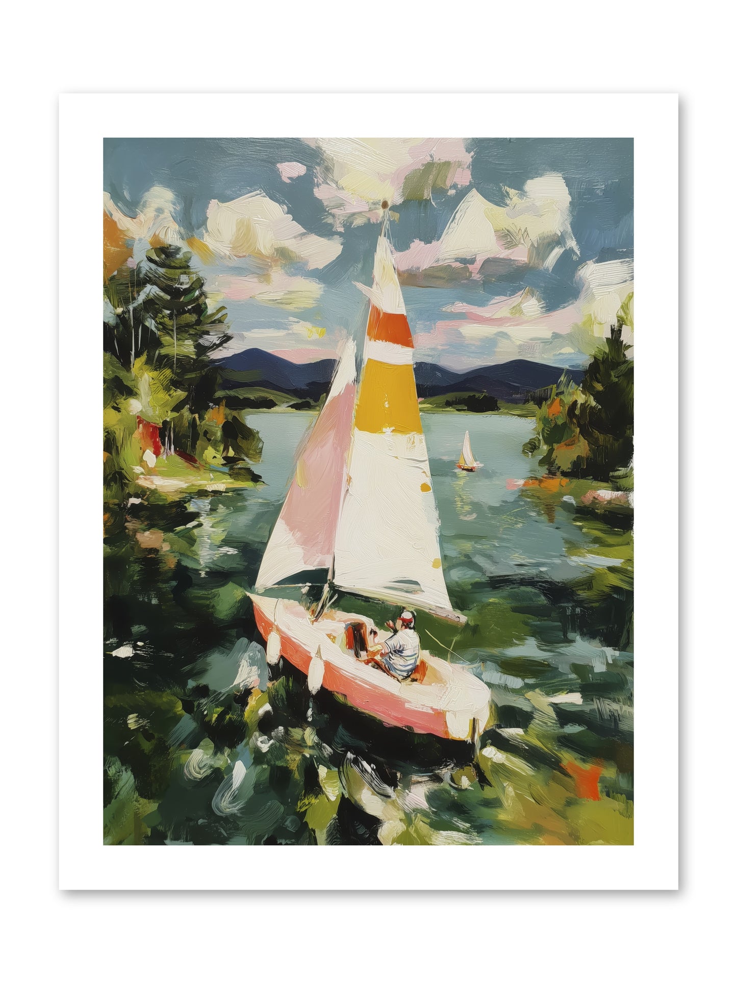 Lazy Day Visions -- Loose Canvas Print 12x16