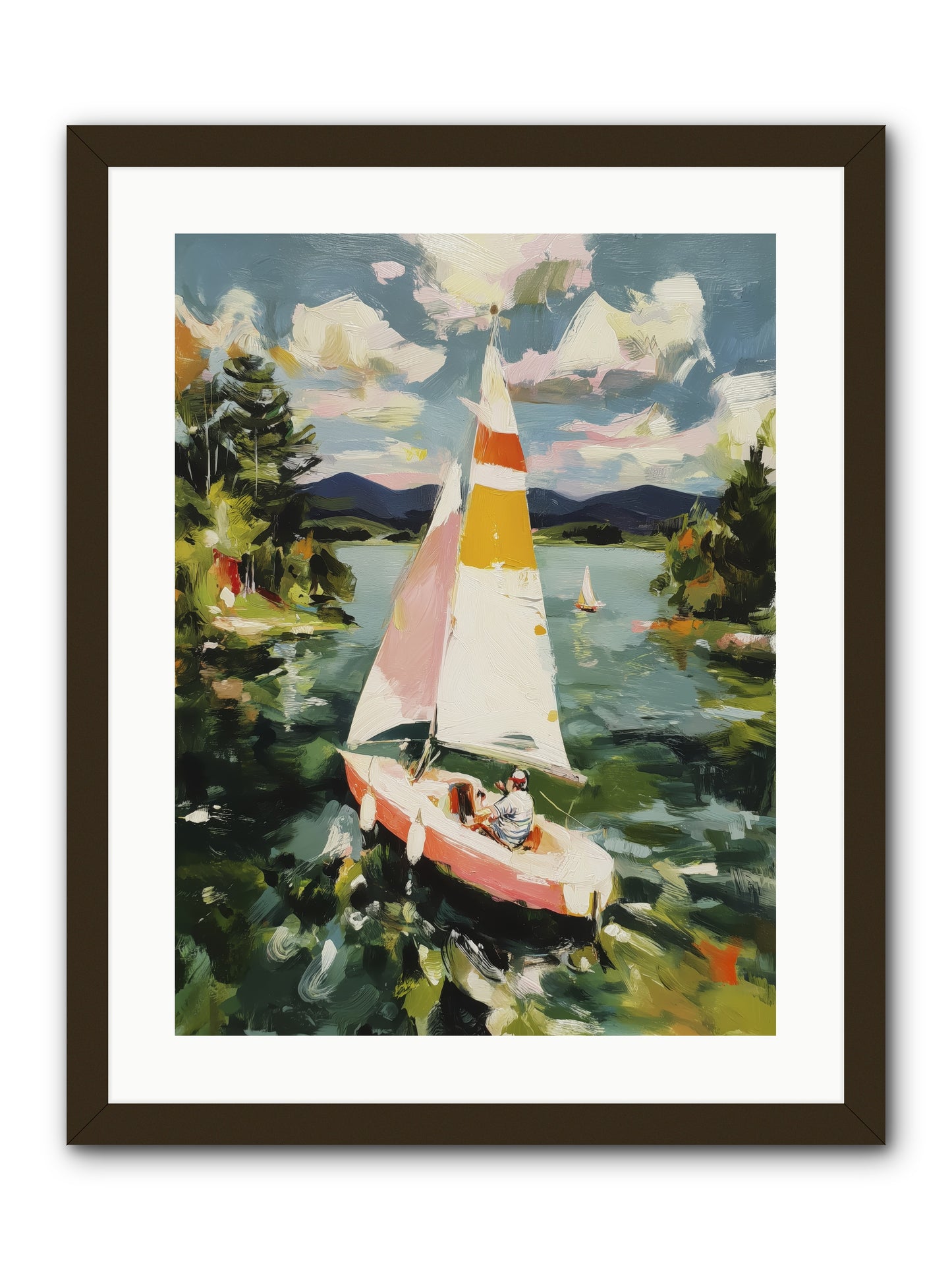 Lazy Day Visions -- Framed Print - Black 18x24