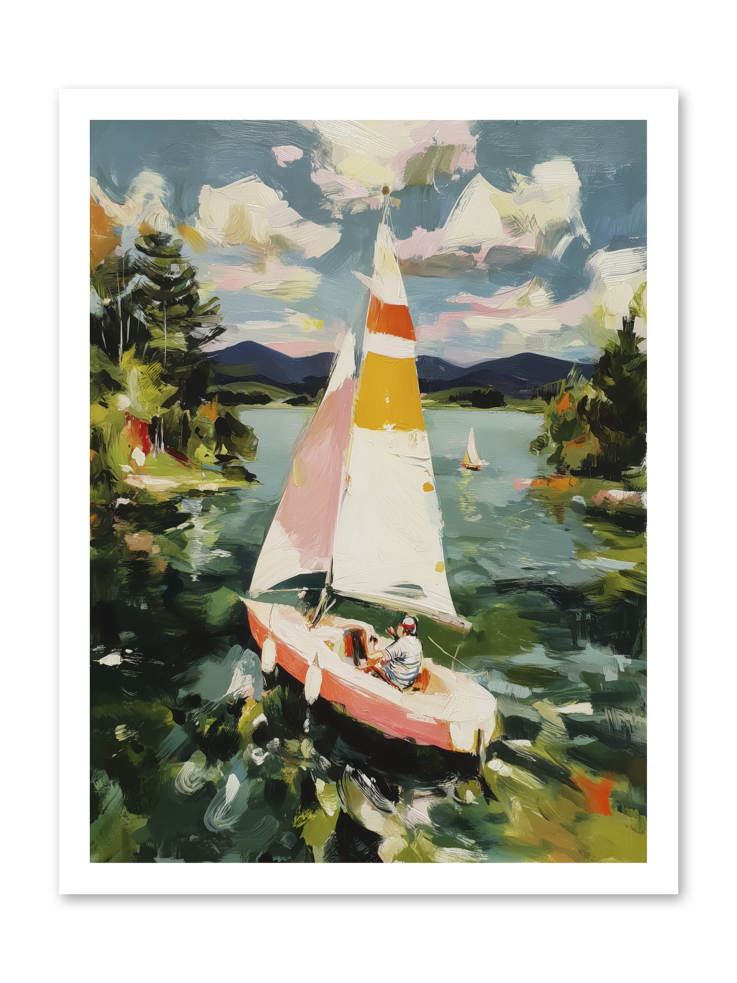 Lazy Day Visions -- Paper Print 18x24