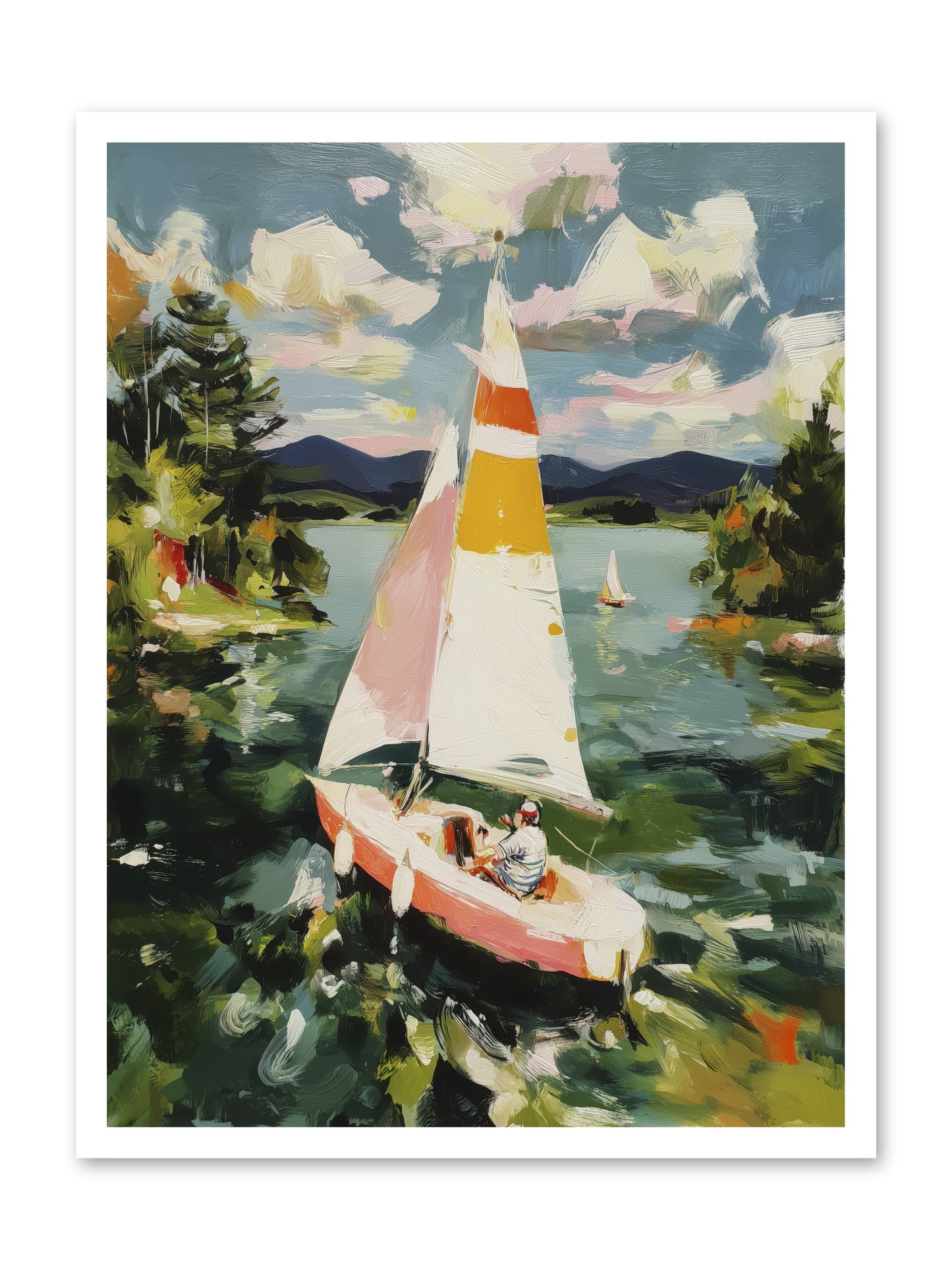 Lazy Day Visions -- Loose Canvas Print 24x32
