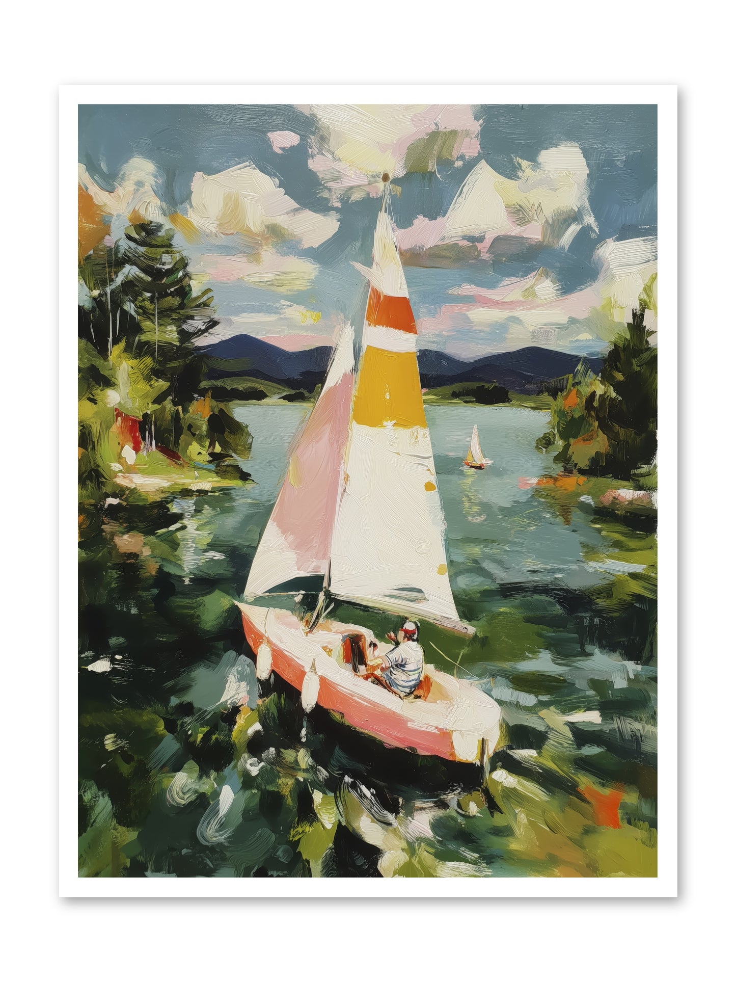 Lazy Day Visions -- Loose Canvas Print 30x40