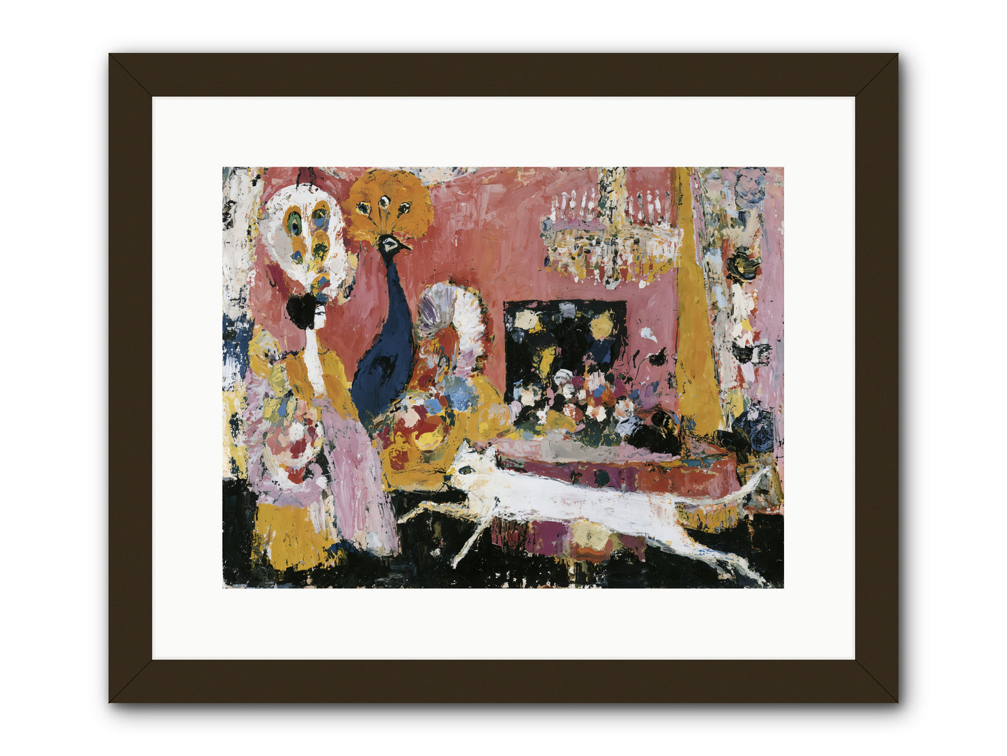 Leading A Cultured Life -- Framed Print - Black 16x12