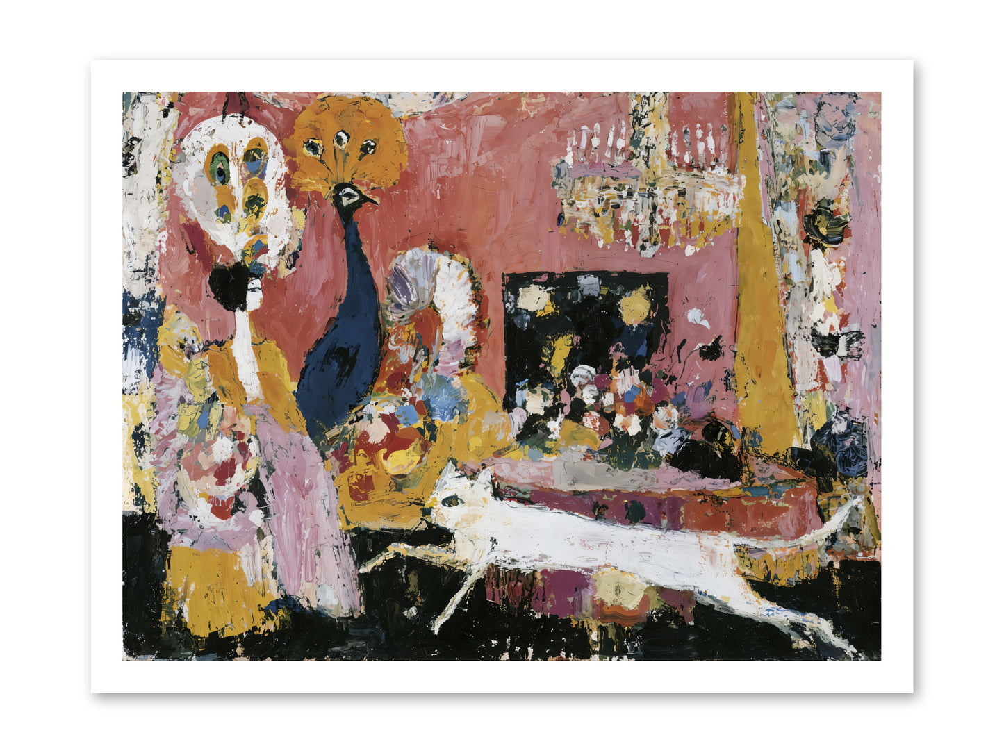 Leading A Cultured Life -- Loose Canvas Print 24x18