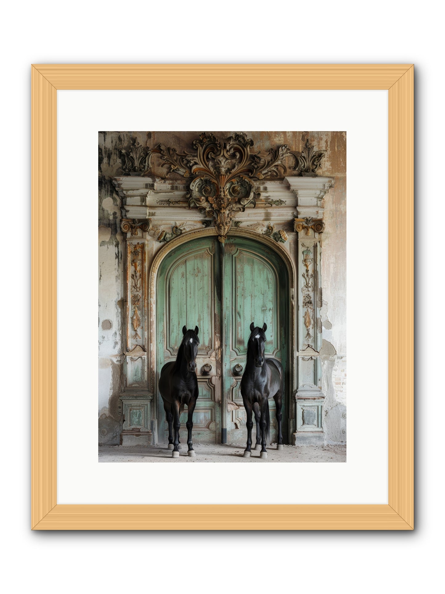 Legacy Lineage -- Framed Print - Natural 12x16