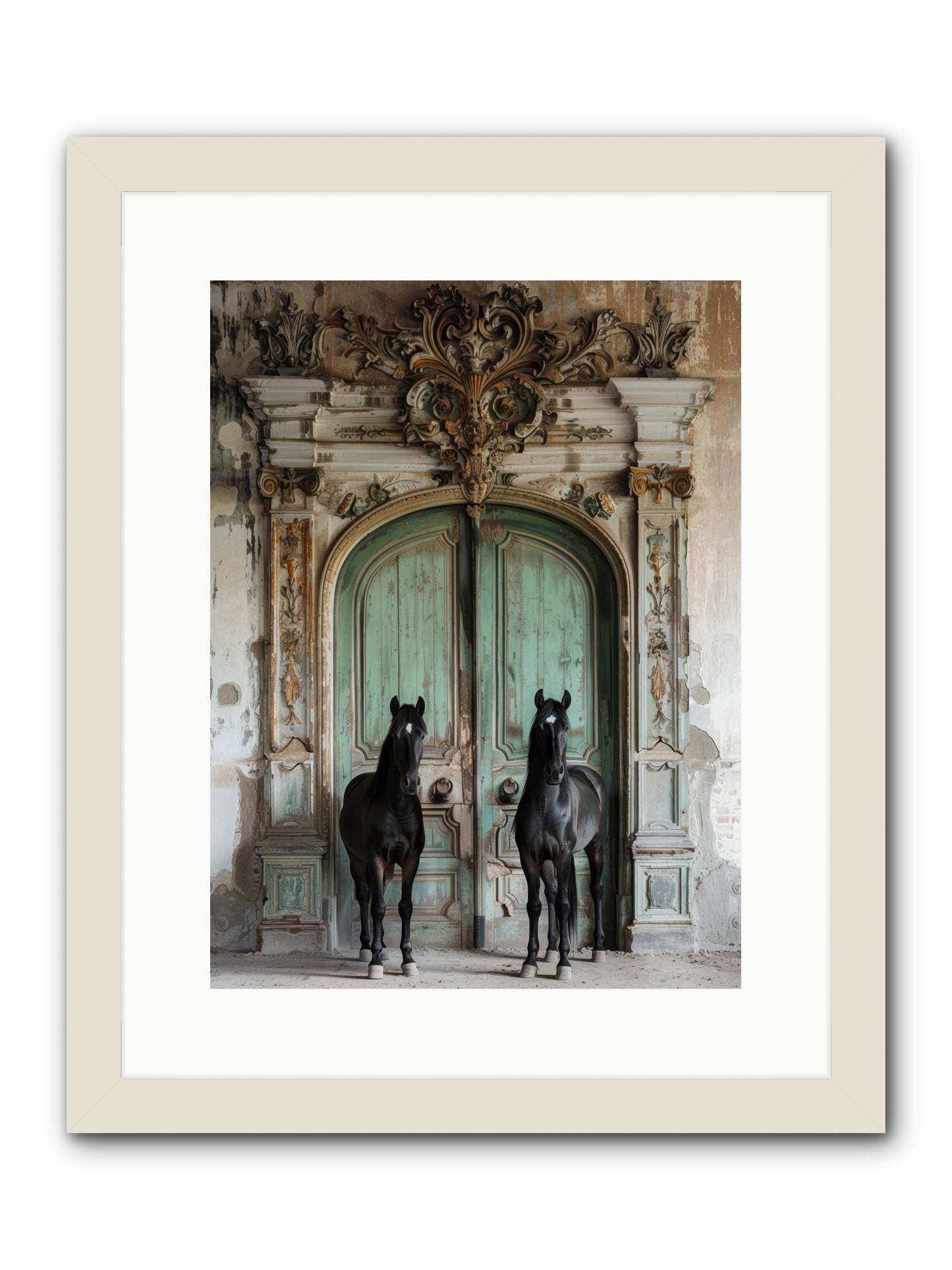 Legacy Lineage -- Framed Print - White 12x16