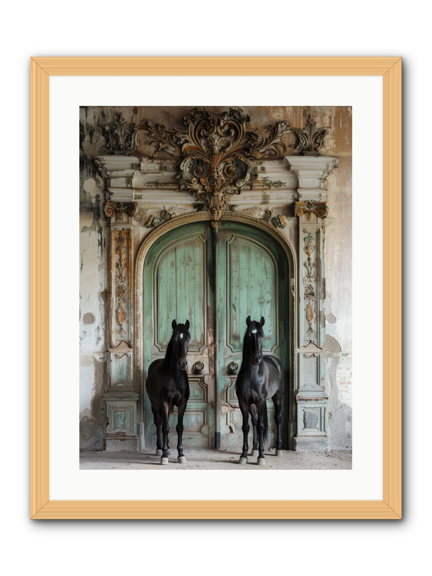 Legacy Lineage -- Framed Print - Natural 18x24