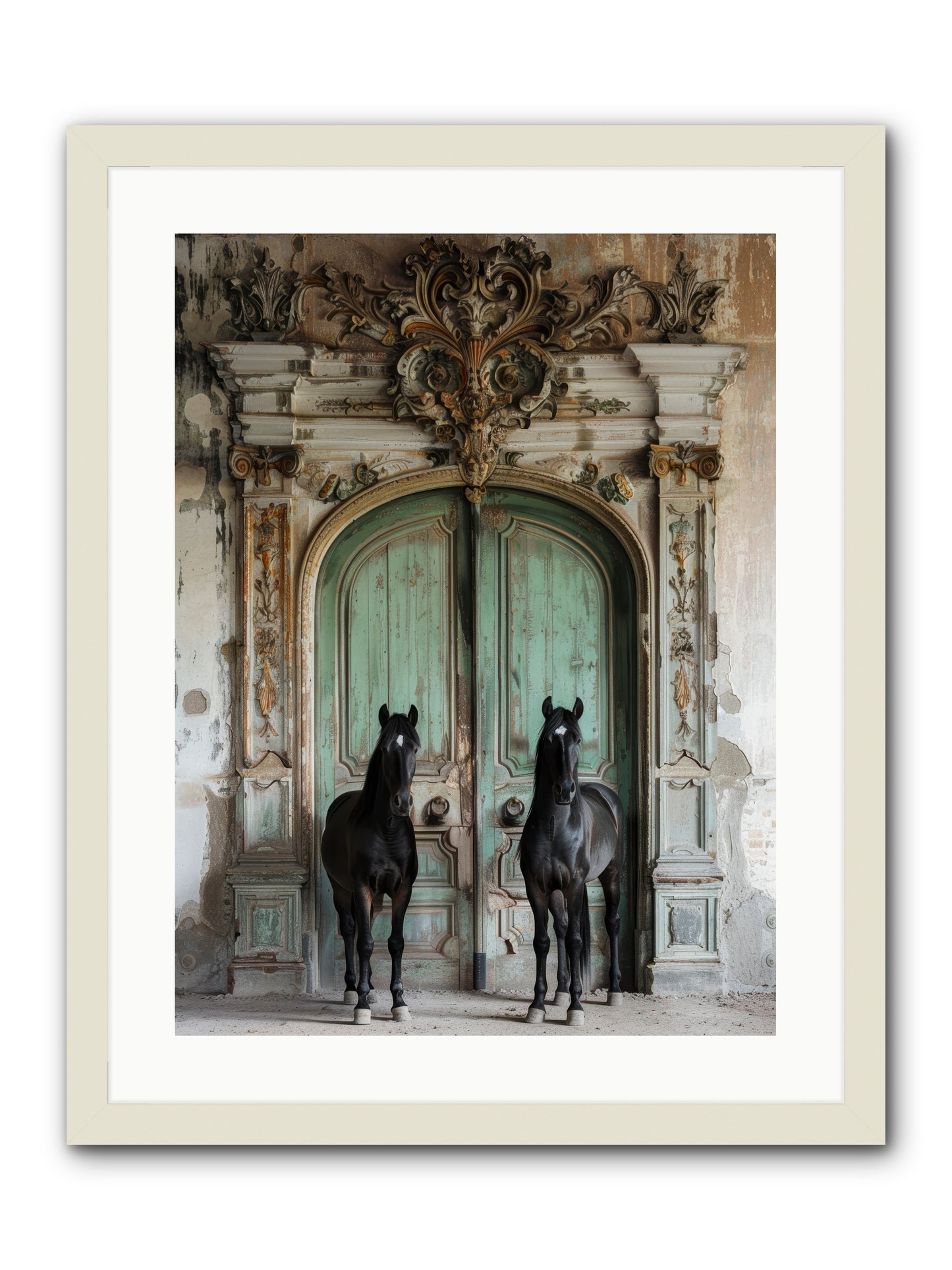 Legacy Lineage -- Framed Print - White 18x24
