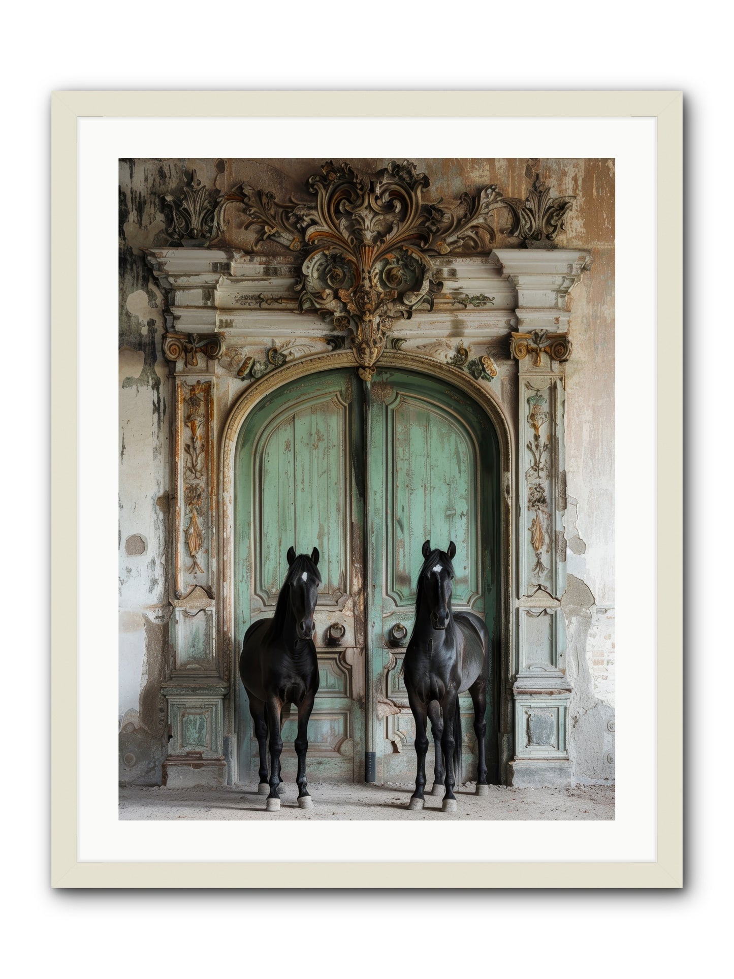 Legacy Lineage -- Framed Print - White 24x32