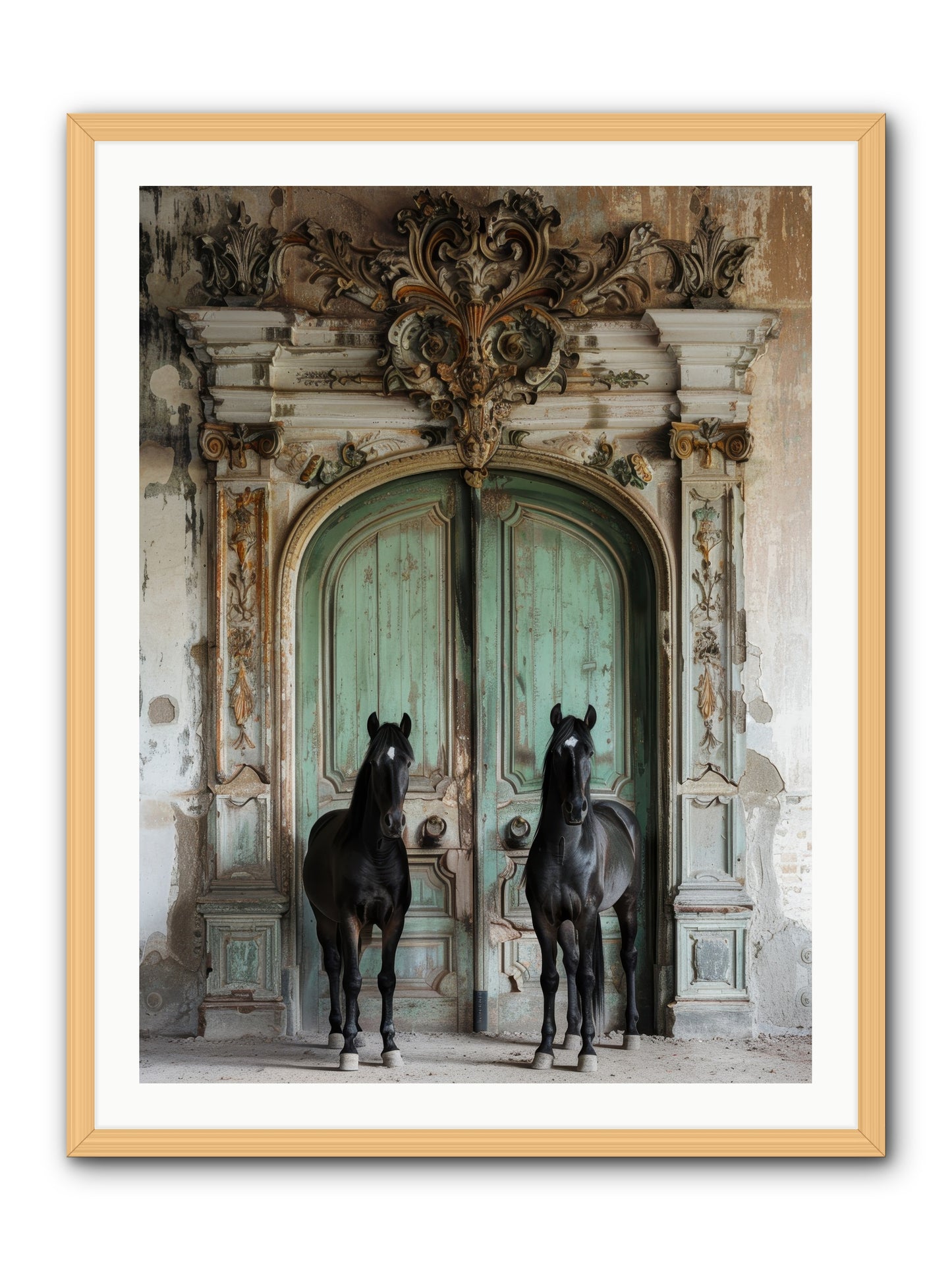 Legacy Lineage -- Framed Print - Natural 30x40