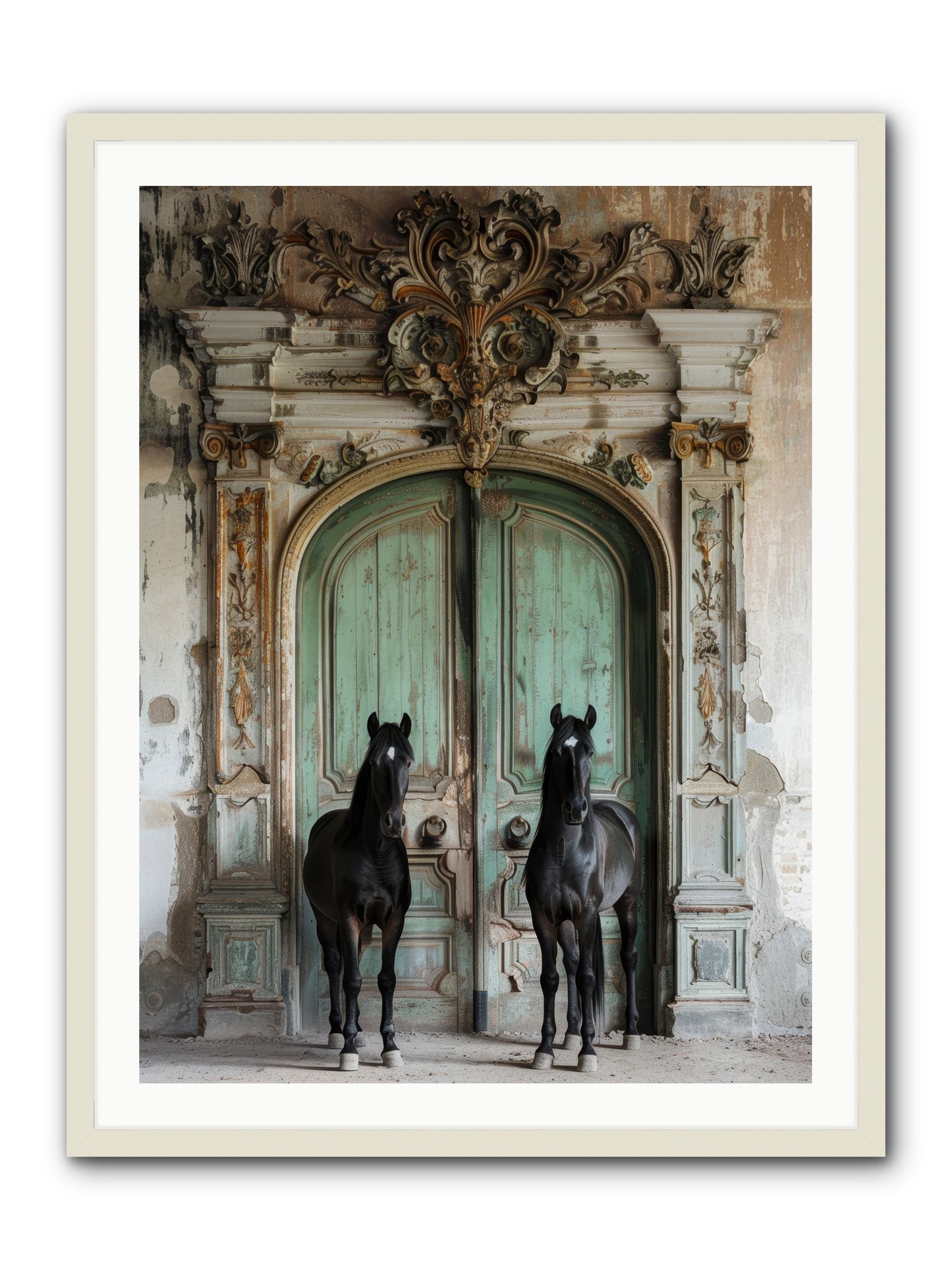 Legacy Lineage -- Framed Print - White 30x40