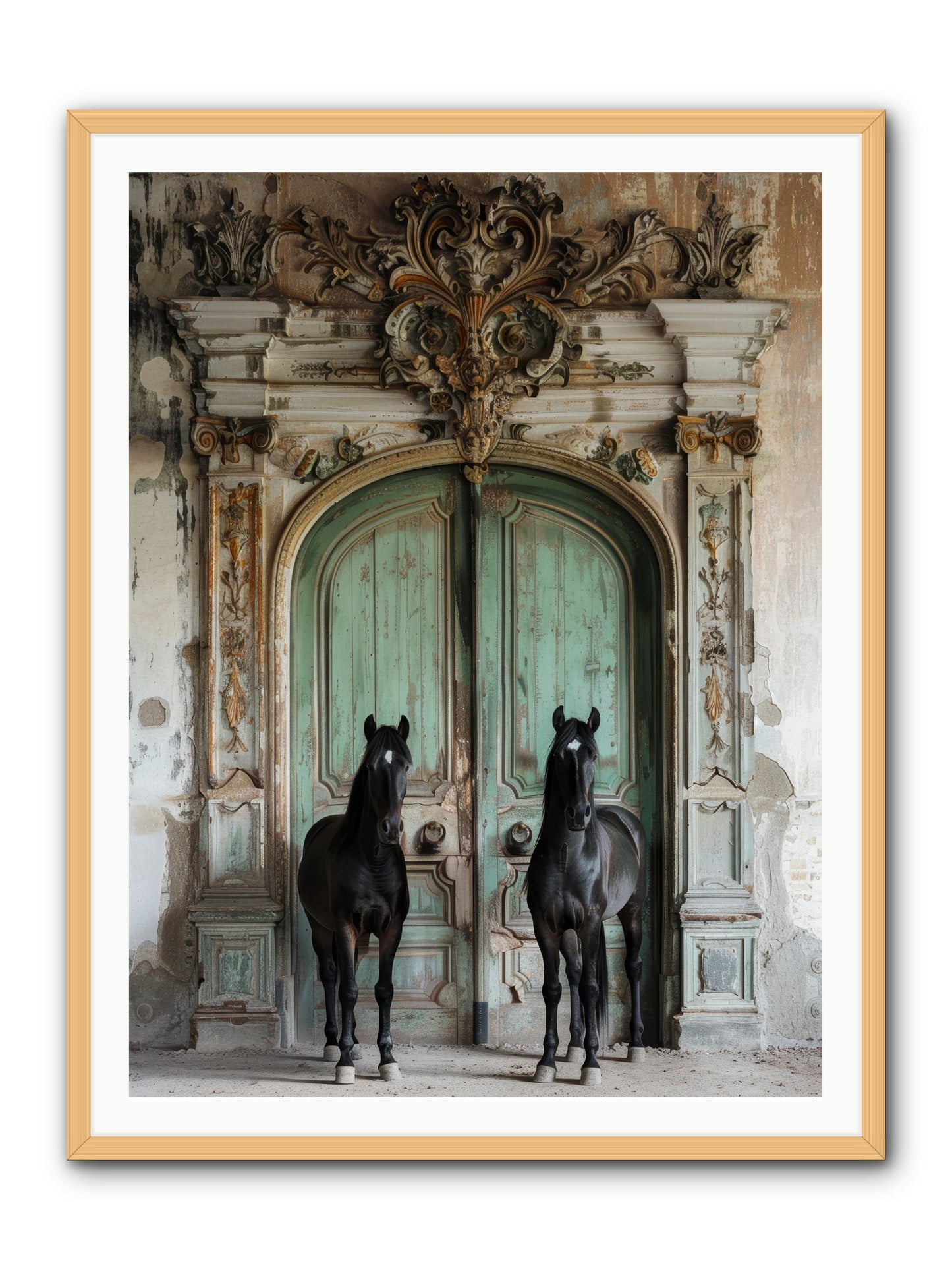 Legacy Lineage -- Framed Print - Natural 36x48