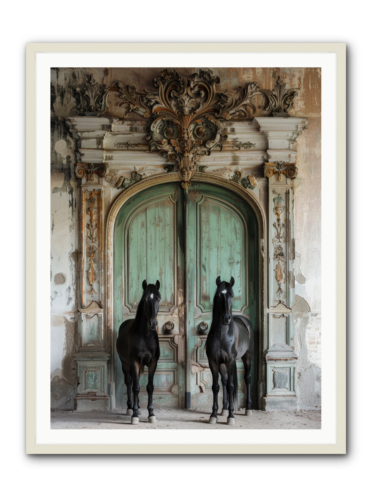Legacy Lineage -- Framed Print - White 36x48