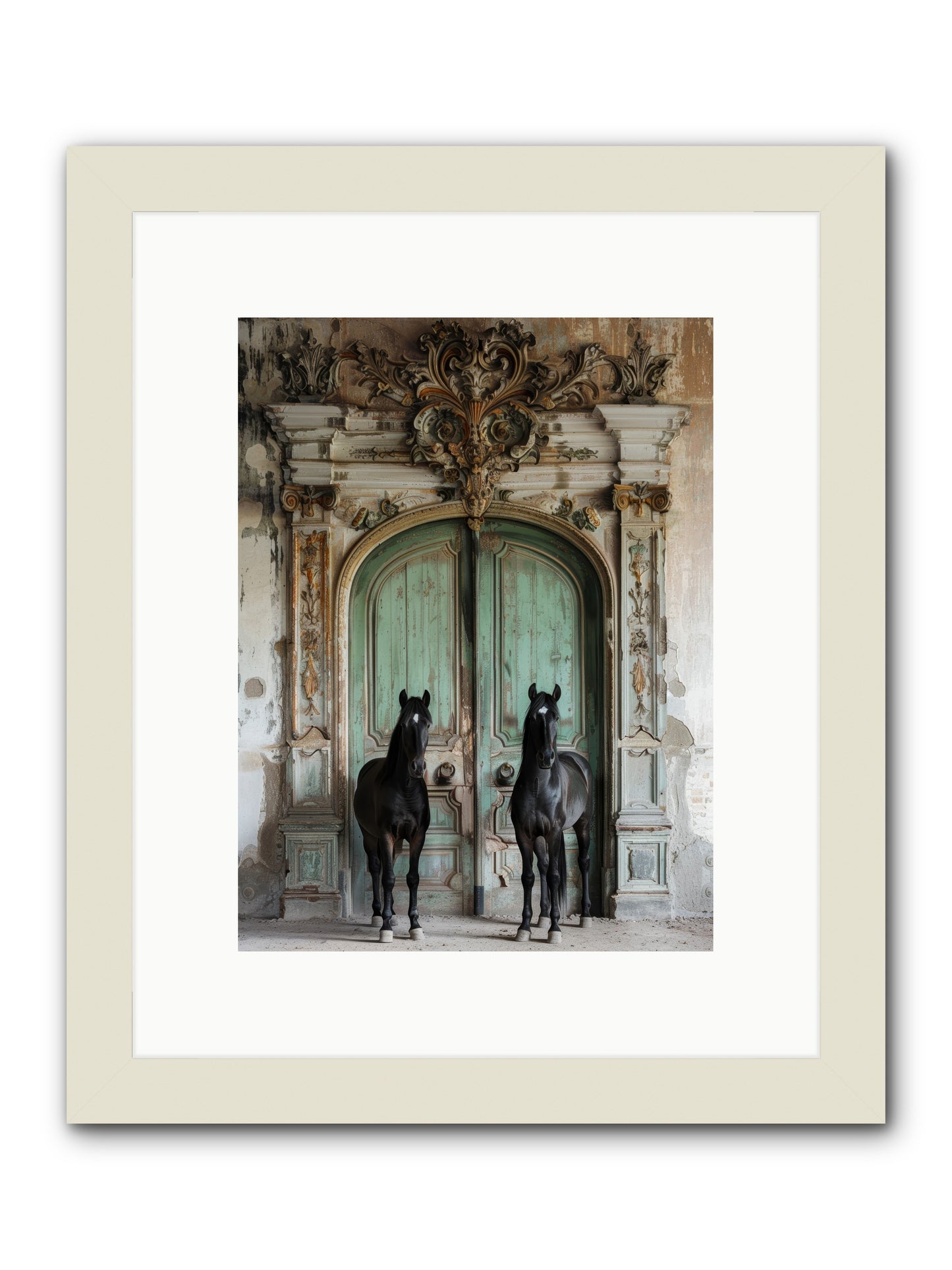 Legacy Lineage -- Framed Print - White 9x12
