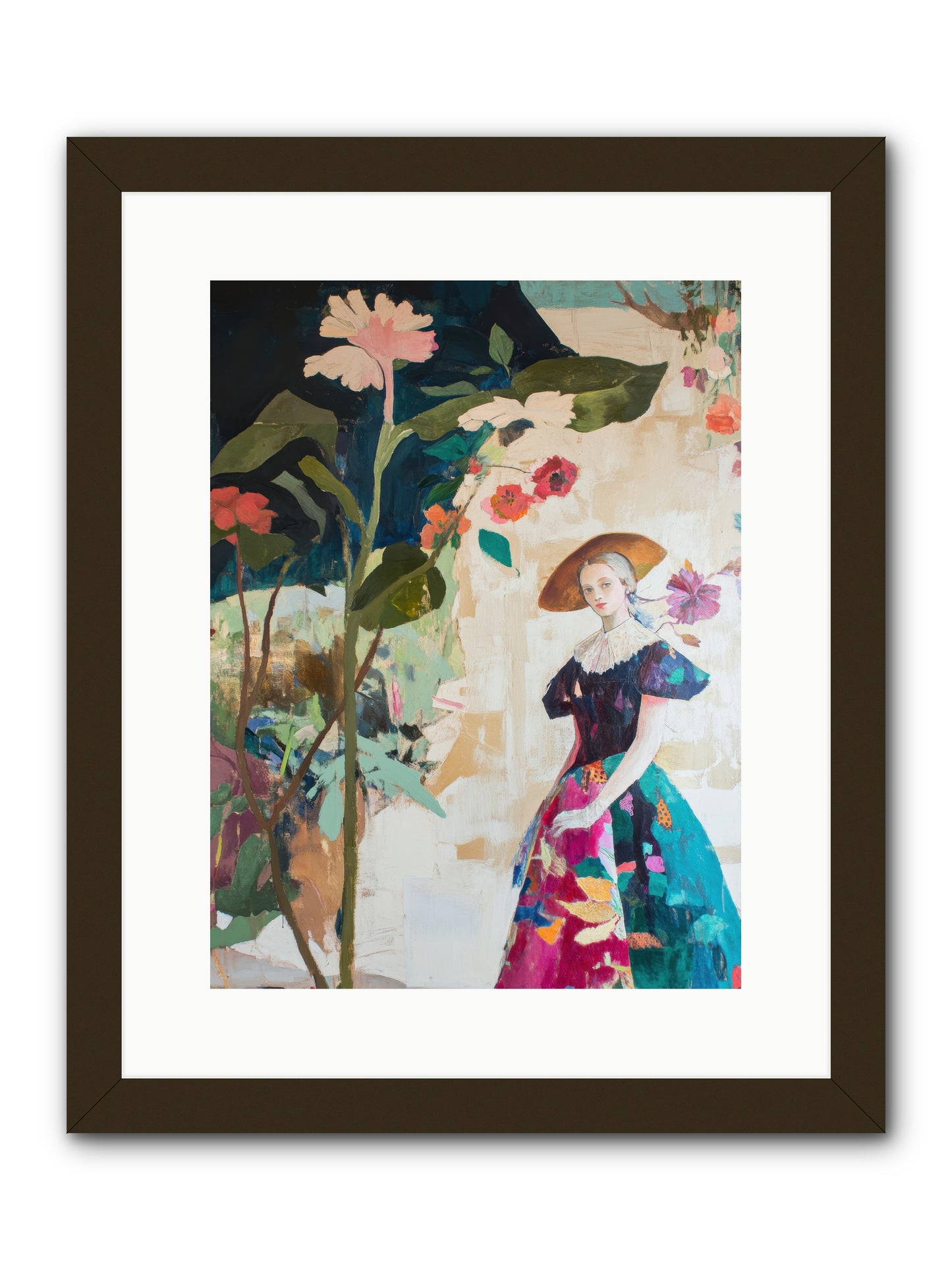 Legacy Of Seeds -- Framed Print - Black 12x16