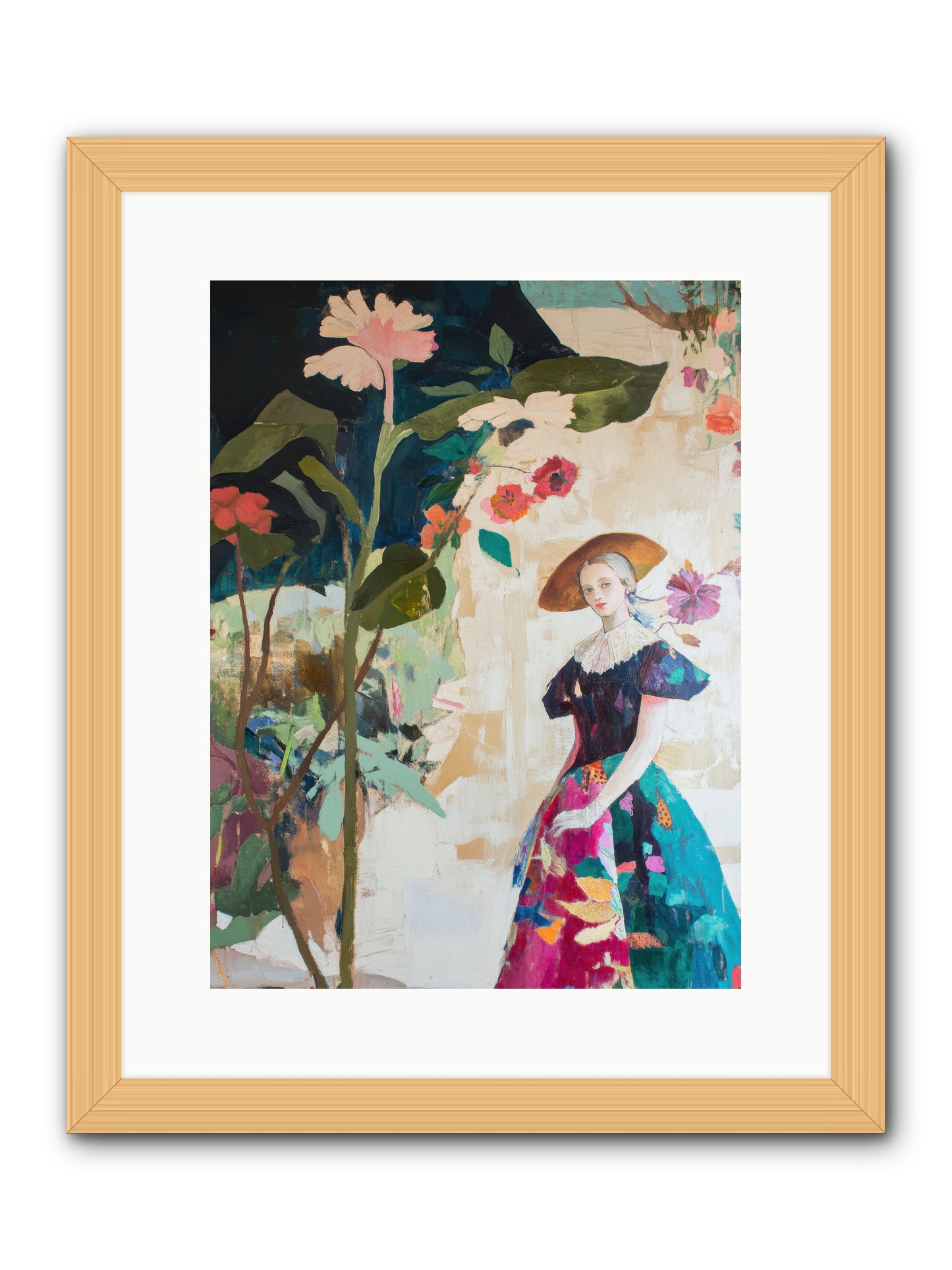 Legacy Of Seeds -- Framed Print - Natural 12x16