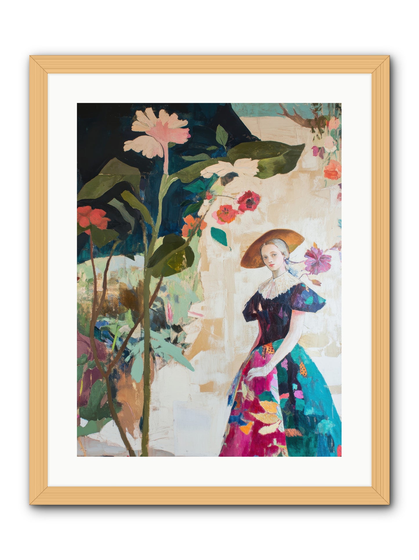 Legacy Of Seeds -- Framed Print - Natural 18x24