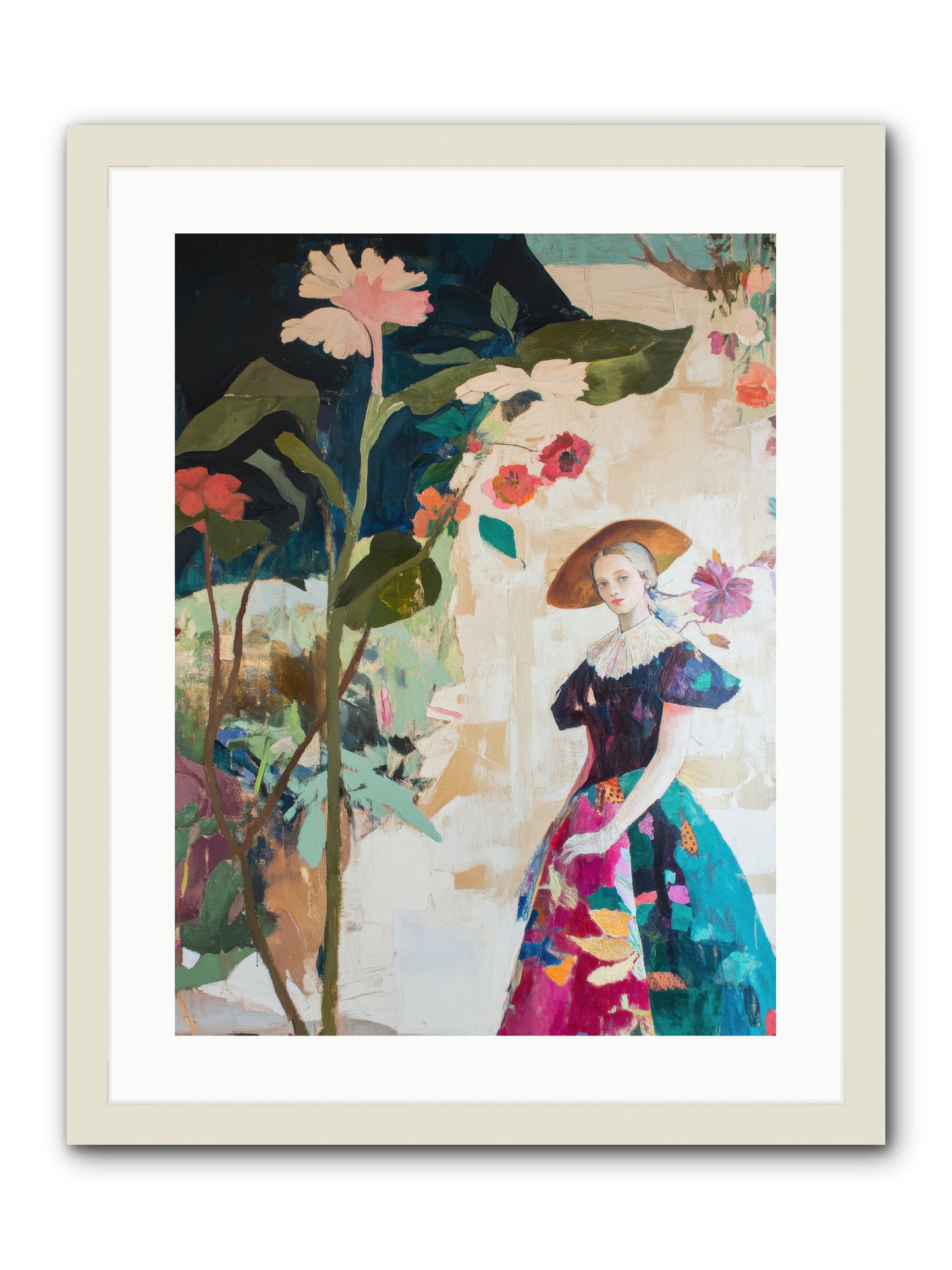 Legacy Of Seeds -- Framed Print - White 18x24