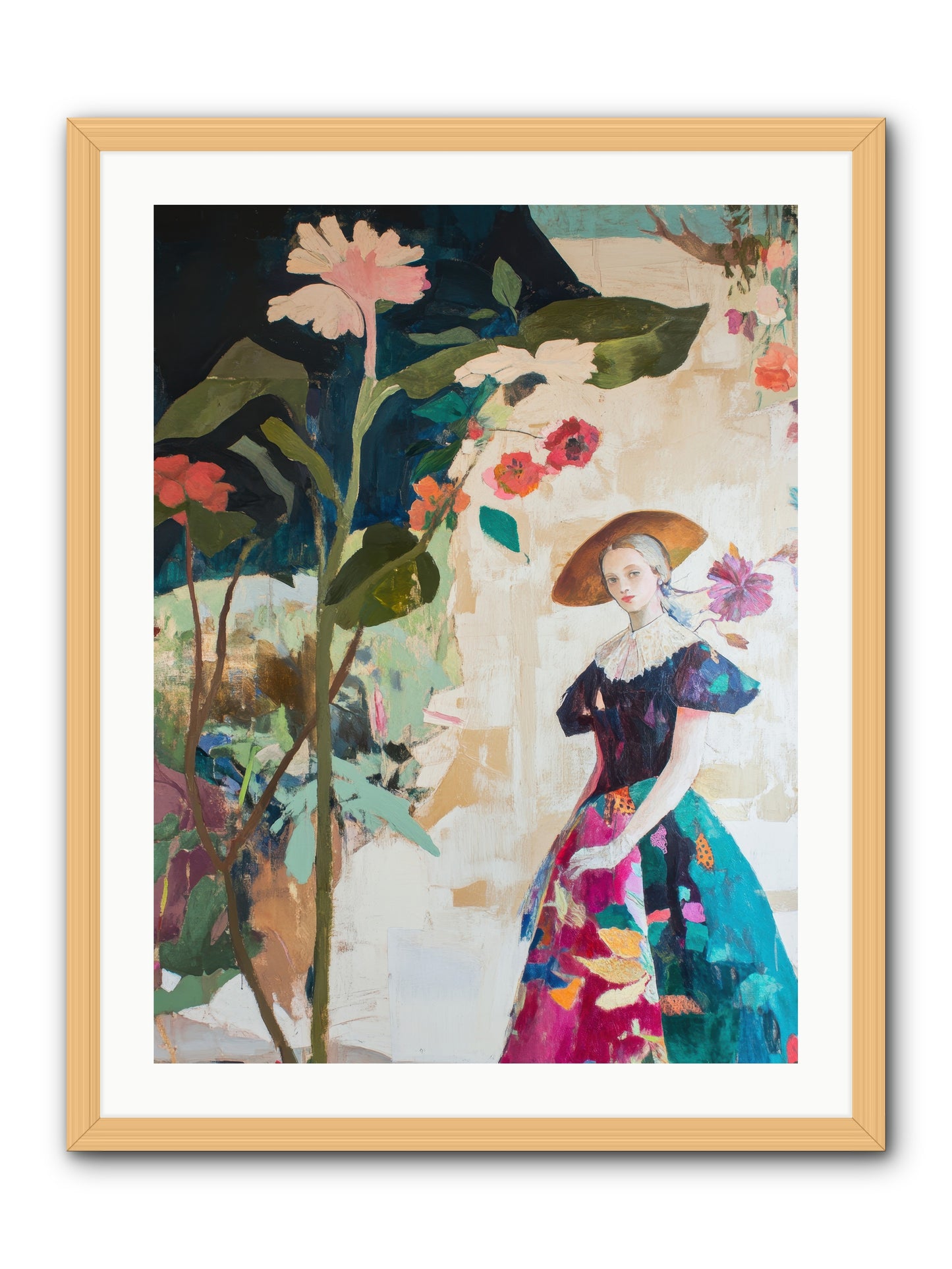 Legacy Of Seeds -- Framed Print - Natural 24x32