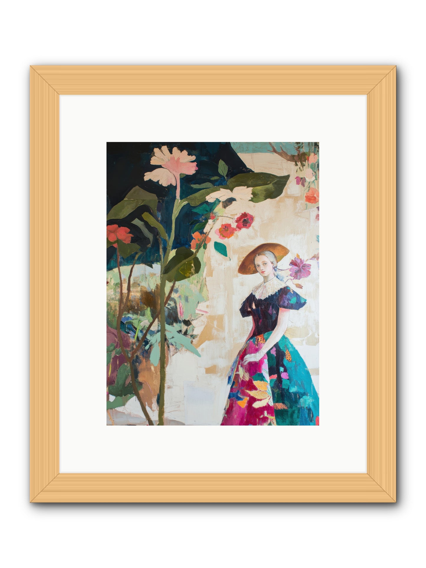 Legacy Of Seeds -- Framed Print - Natural 9x12
