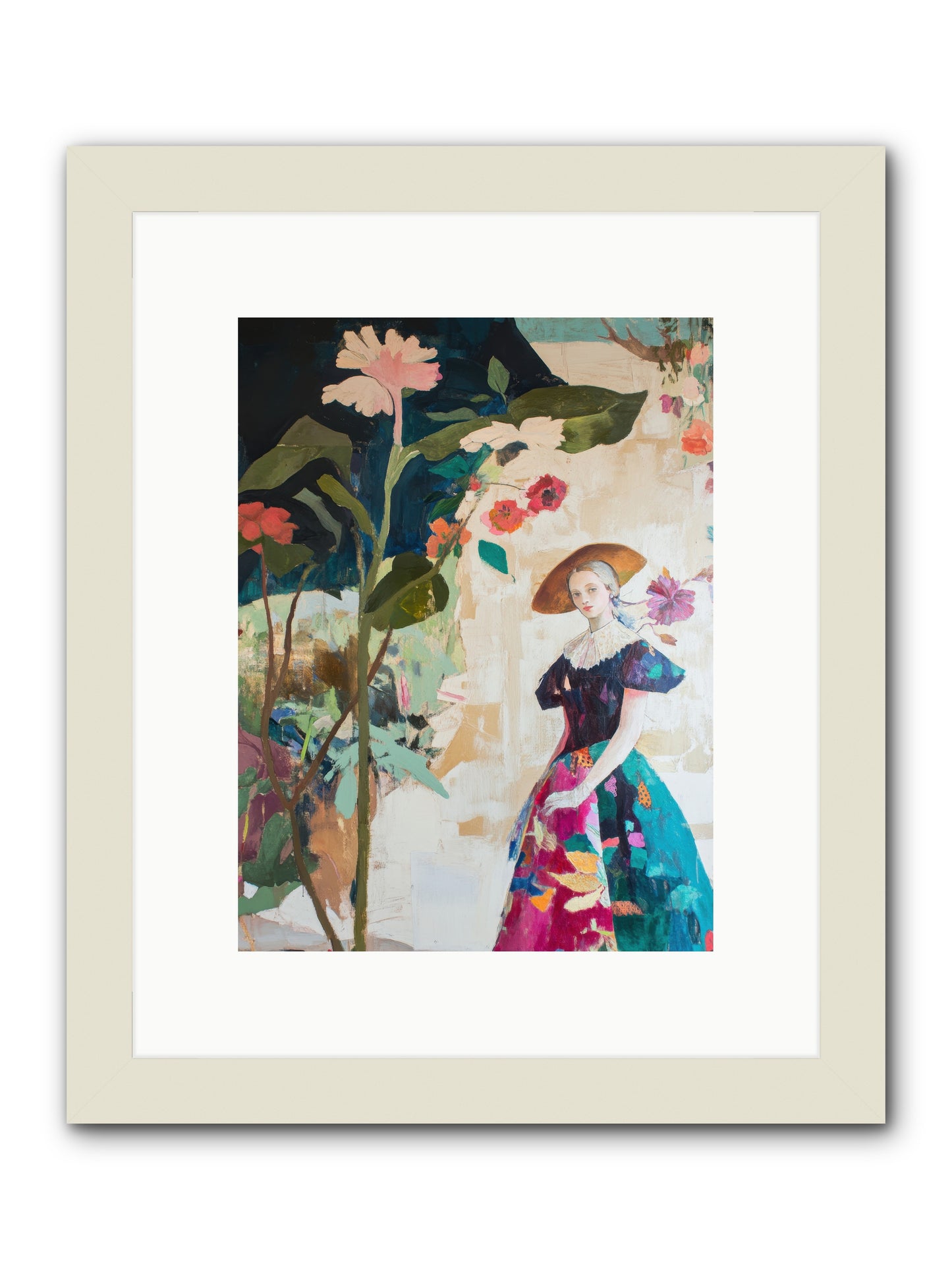 Legacy Of Seeds -- Framed Print - White 9x12