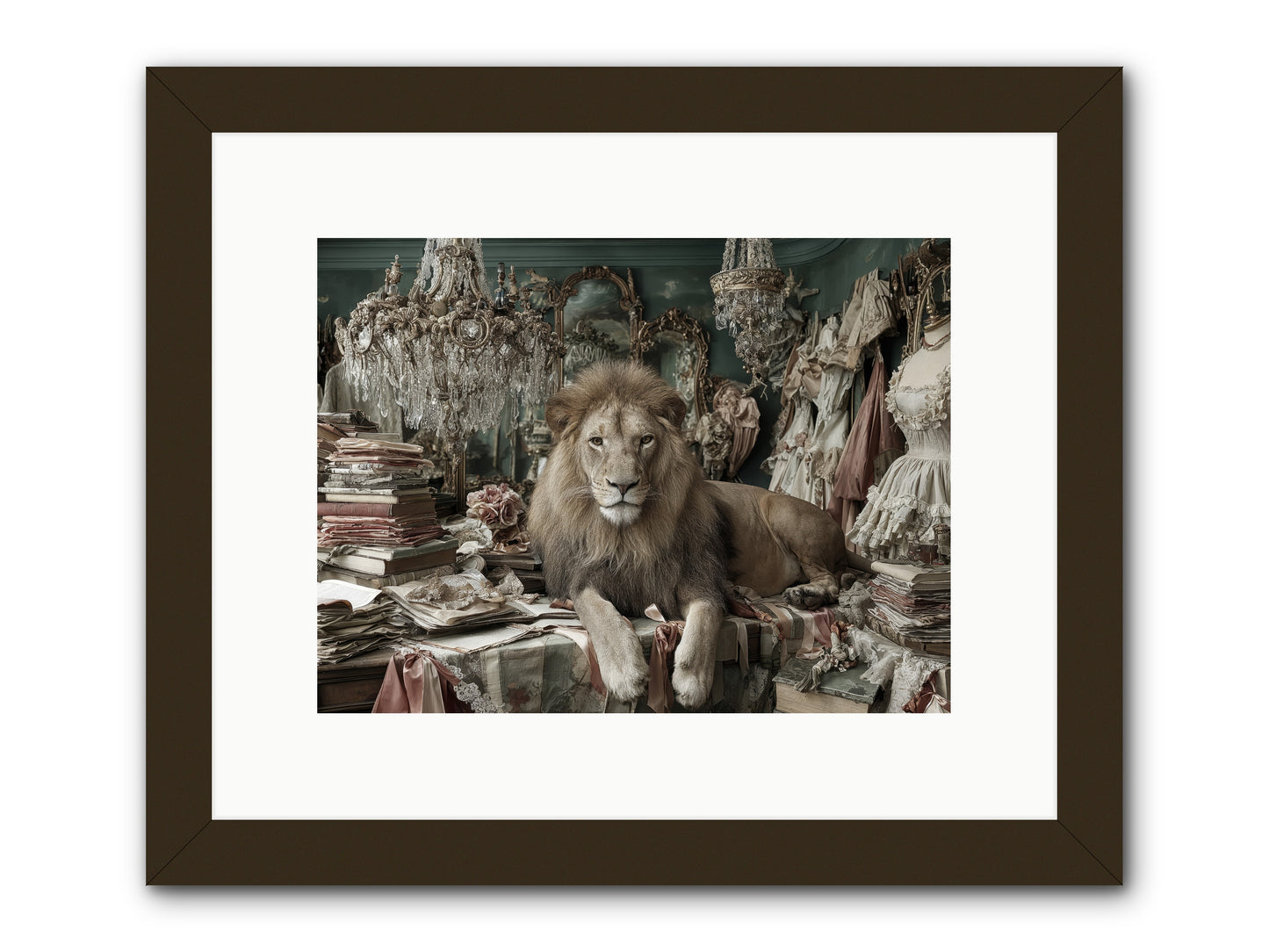 Lemonvale Afternoon -- Framed Print - Black 12x9