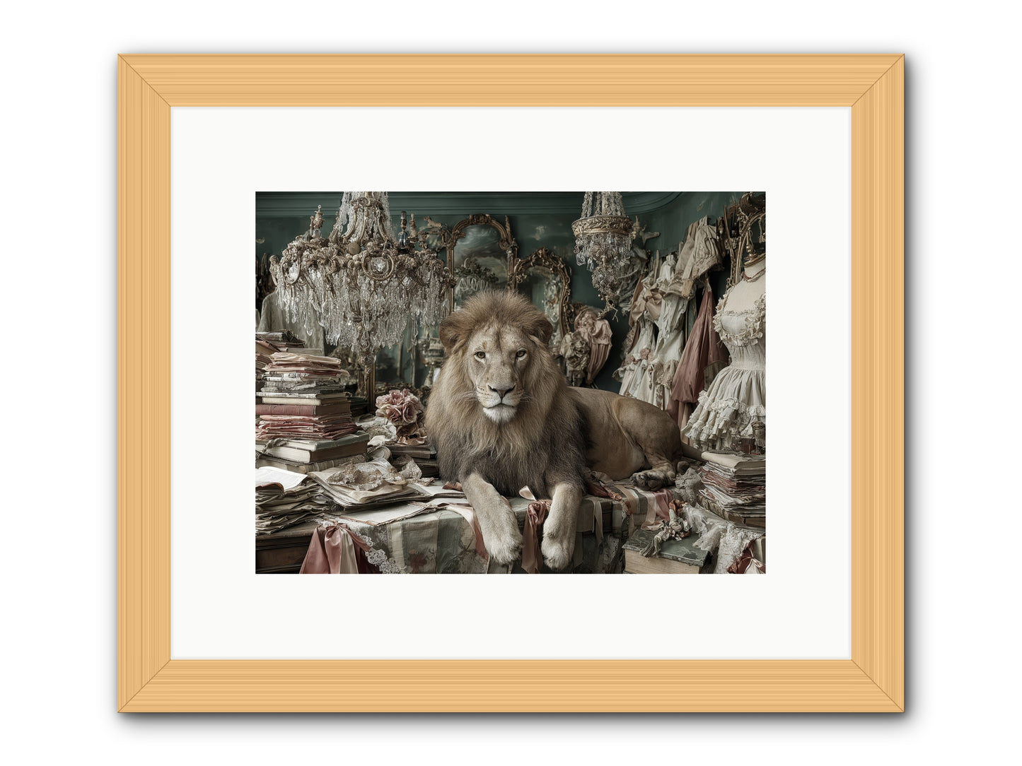 Lemonvale Afternoon -- Framed Print - Natural 12x9