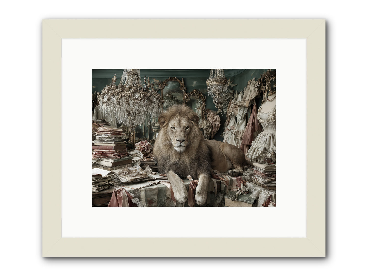 Lemonvale Afternoon -- Framed Print - White 12x9