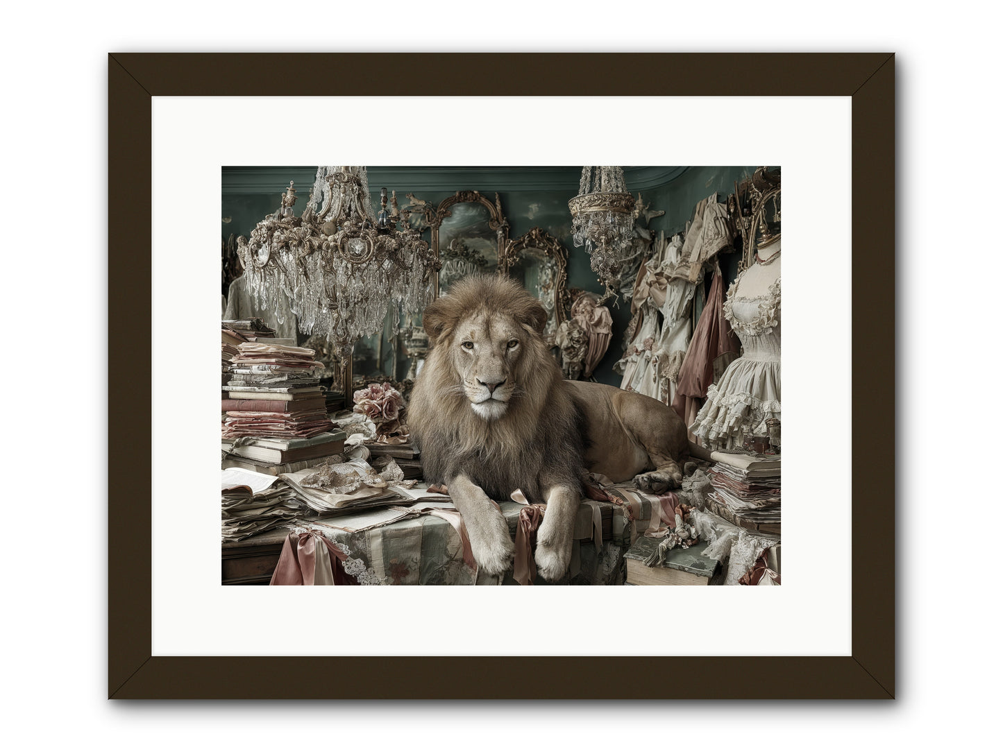 Lemonvale Afternoon -- Framed Print - Black 16x12