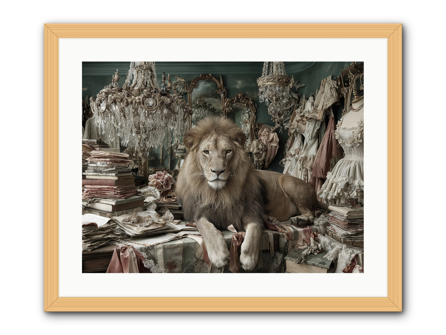 Lemonvale Afternoon -- Framed Print - Natural 24x18