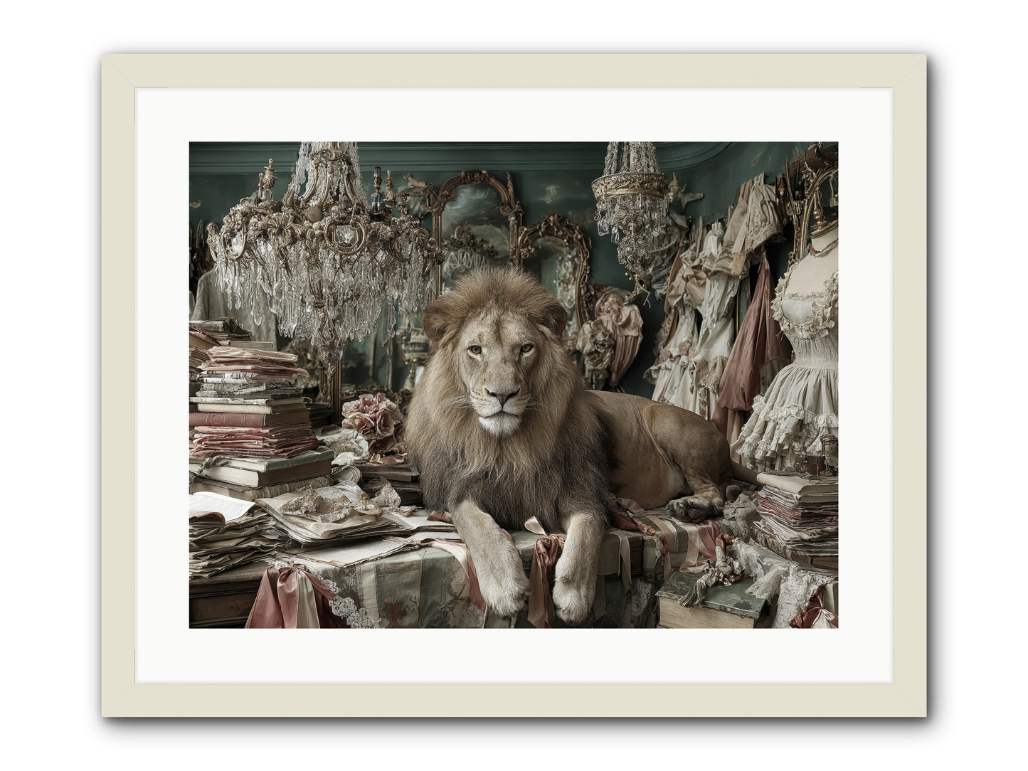 Lemonvale Afternoon -- Framed Print - White 24x18