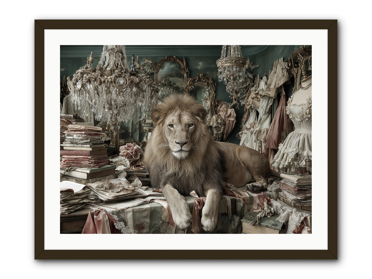 Lemonvale Afternoon -- Framed Print - Black 32x24