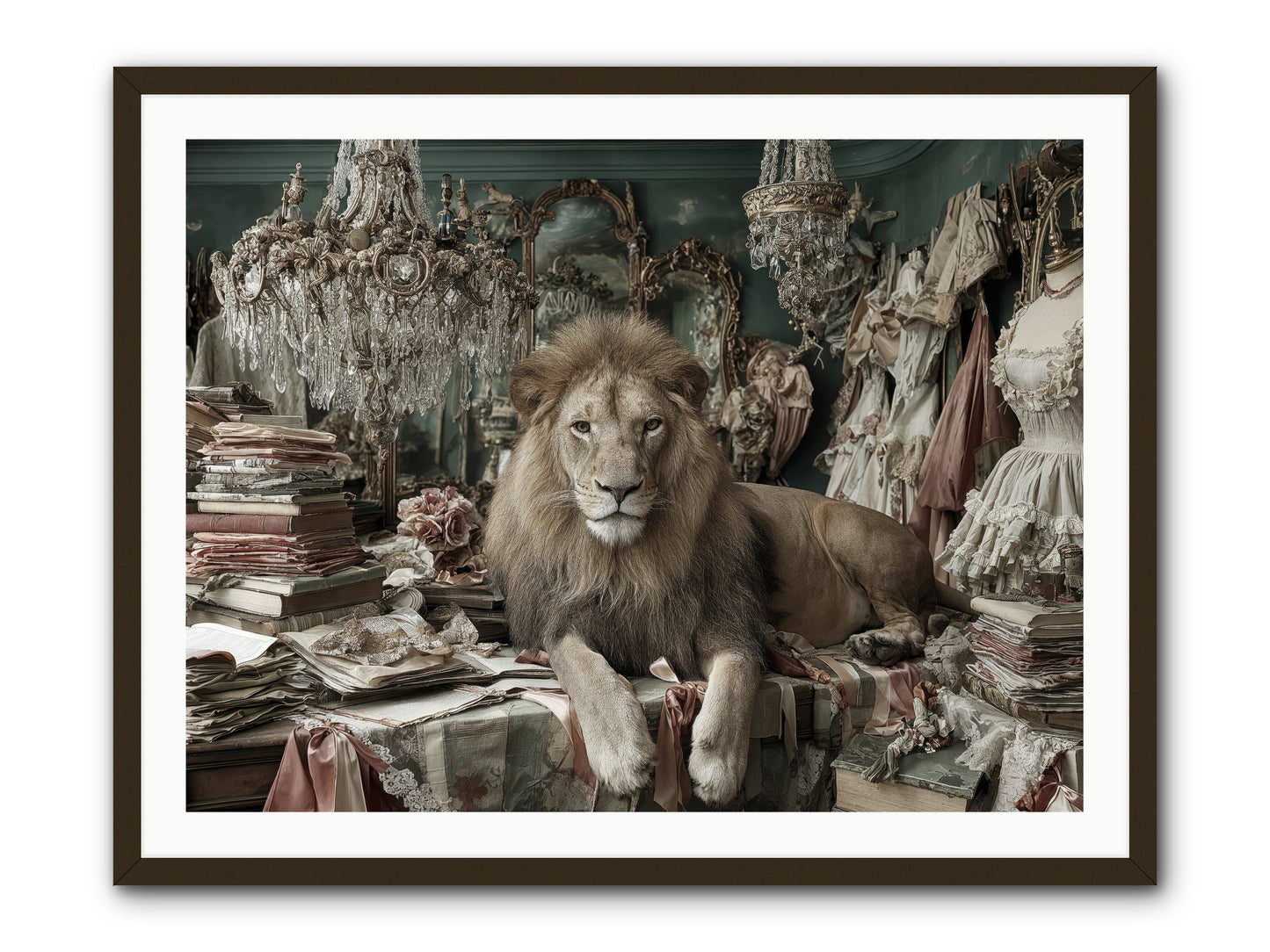Lemonvale Afternoon -- Framed Print - Black 40x30