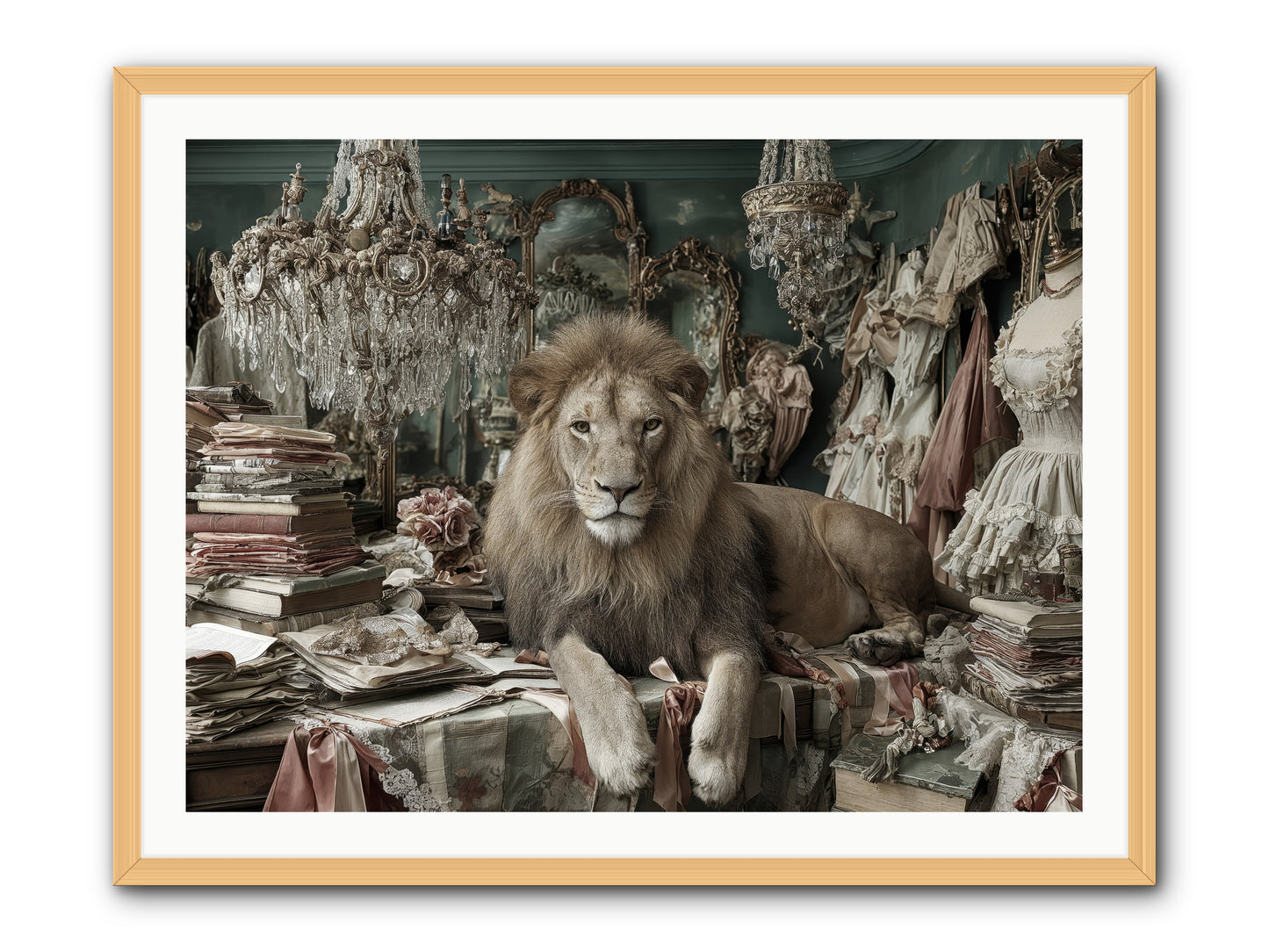 Lemonvale Afternoon -- Framed Print - Natural 40x30