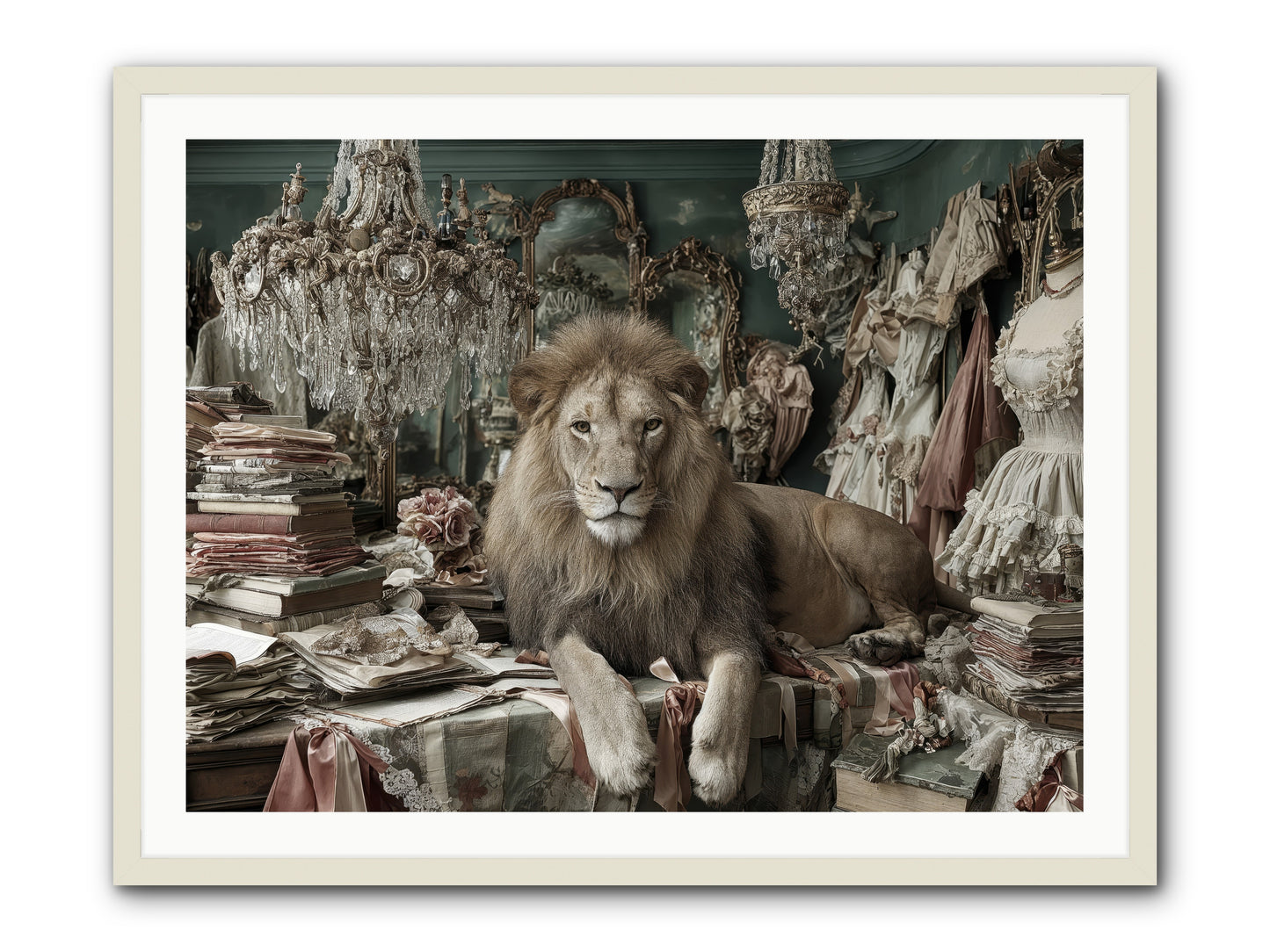 Lemonvale Afternoon -- Framed Print - White 40x30