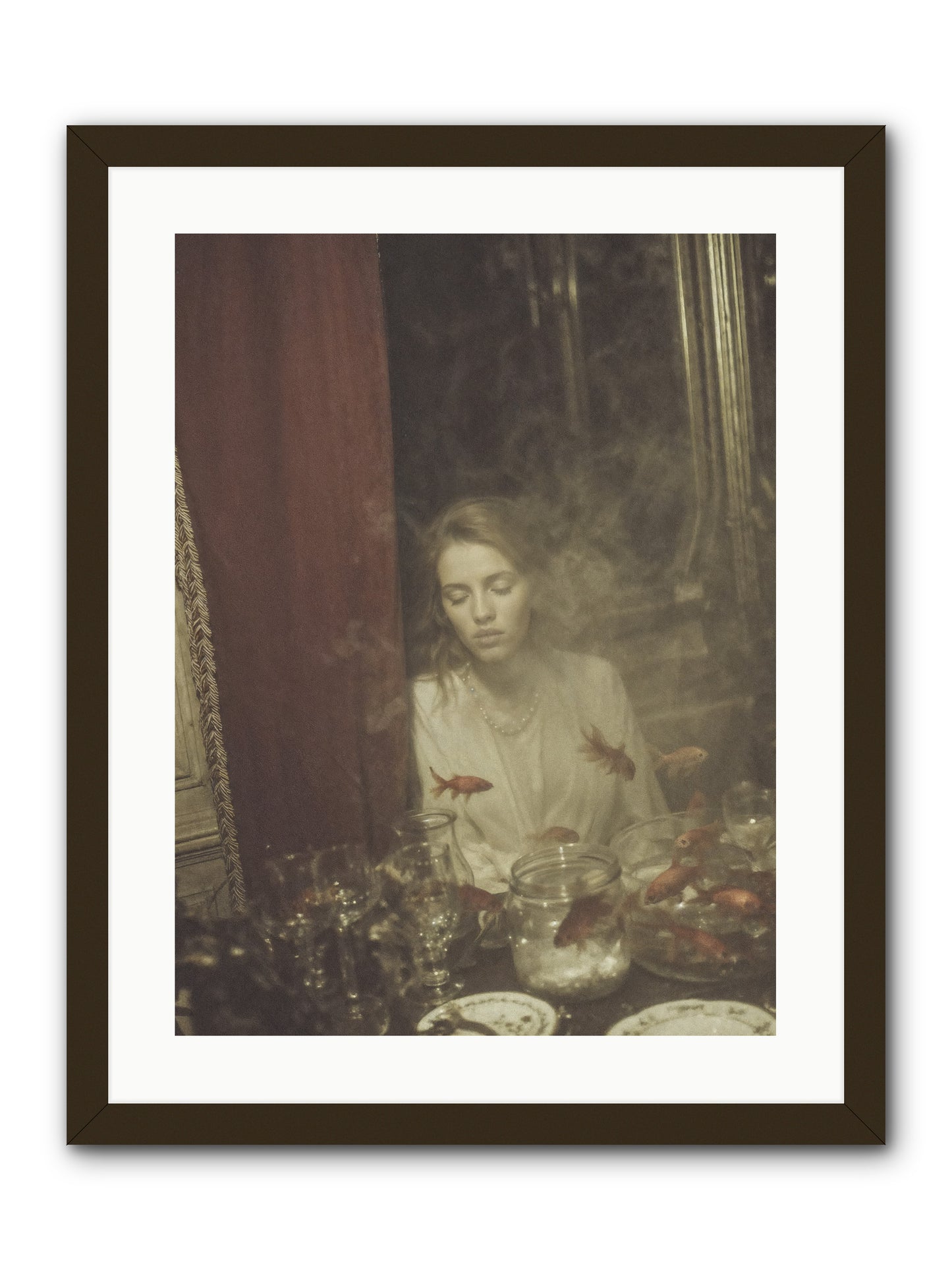 Lessons in Floating -- Framed Print - Black 18x24