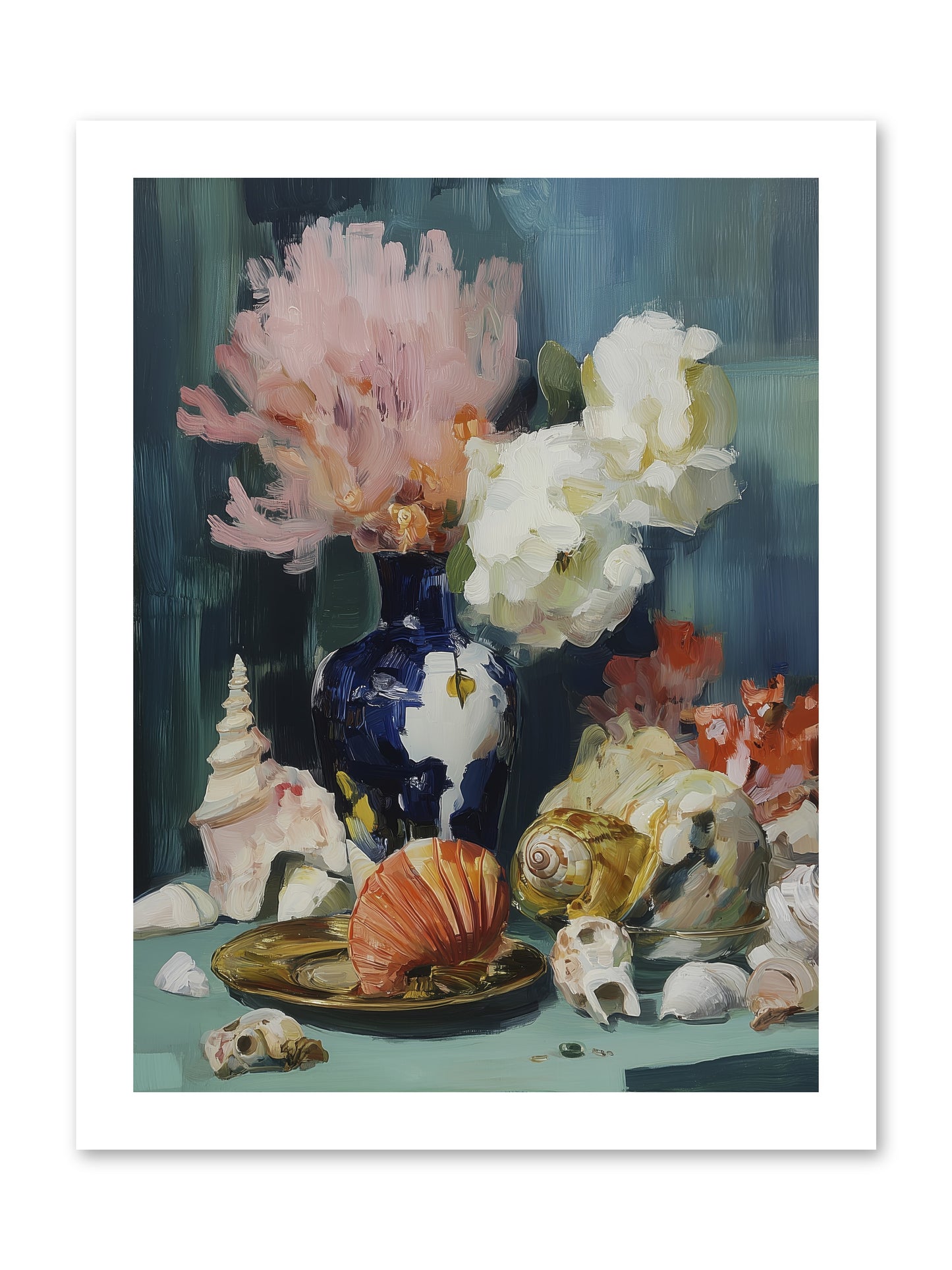 Letter to the Sea -- Loose Canvas Print 12x16