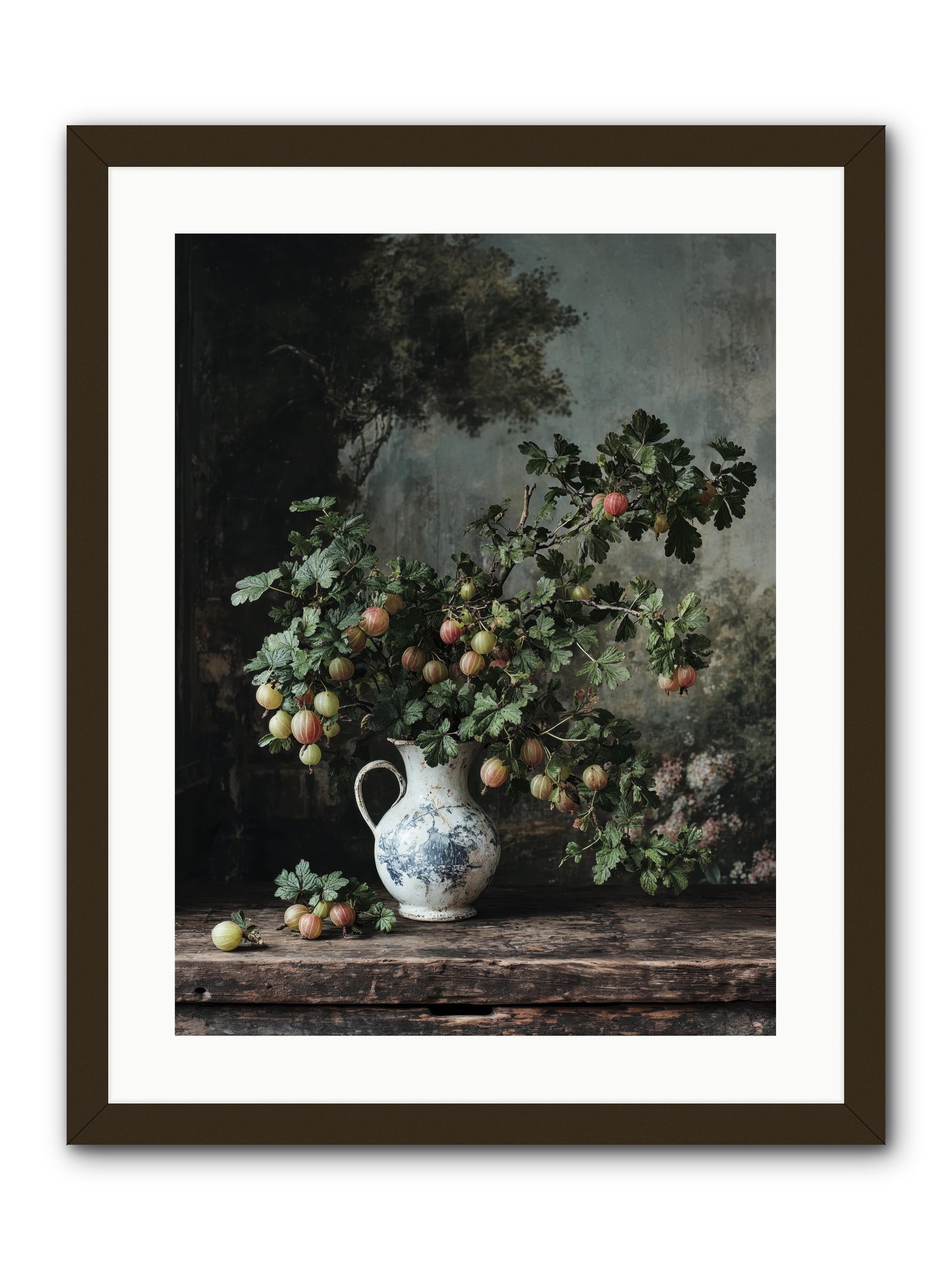 Letters Home -- Framed Print - Black 18x24