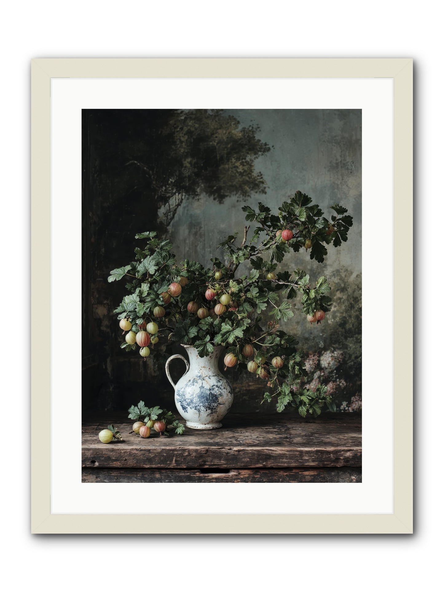 Letters Home -- Framed Print - White 18x24